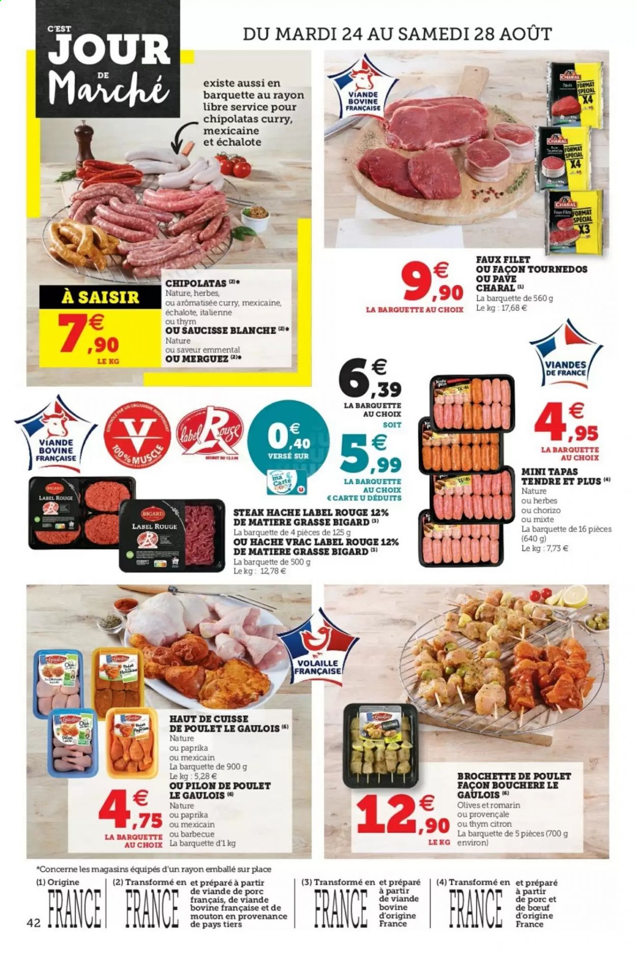 Catalogue SUPER U - 24/08/2021 - 04/09/2021. Page 42