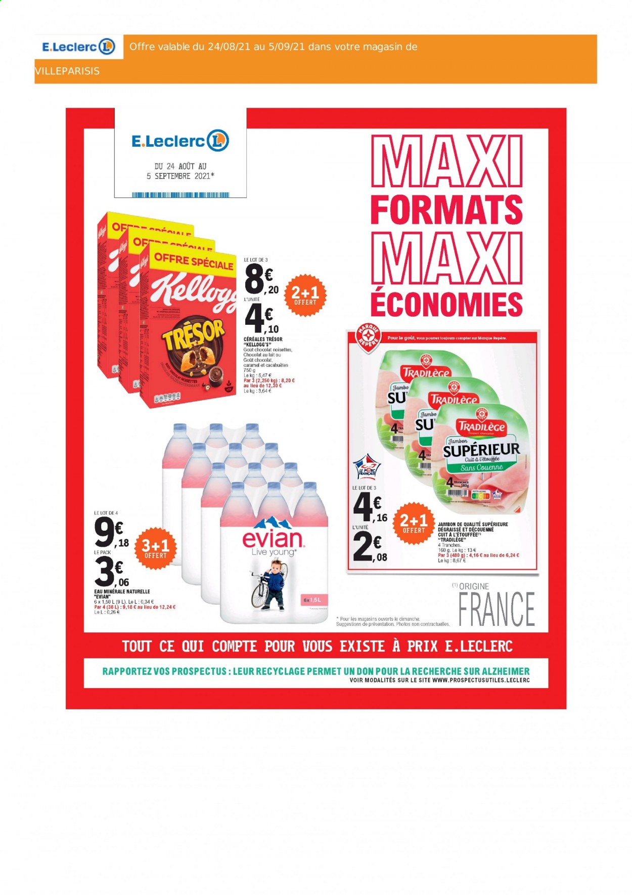 Catalogue E.Leclerc - 24/08/2021 - 05/09/2021. Page 1