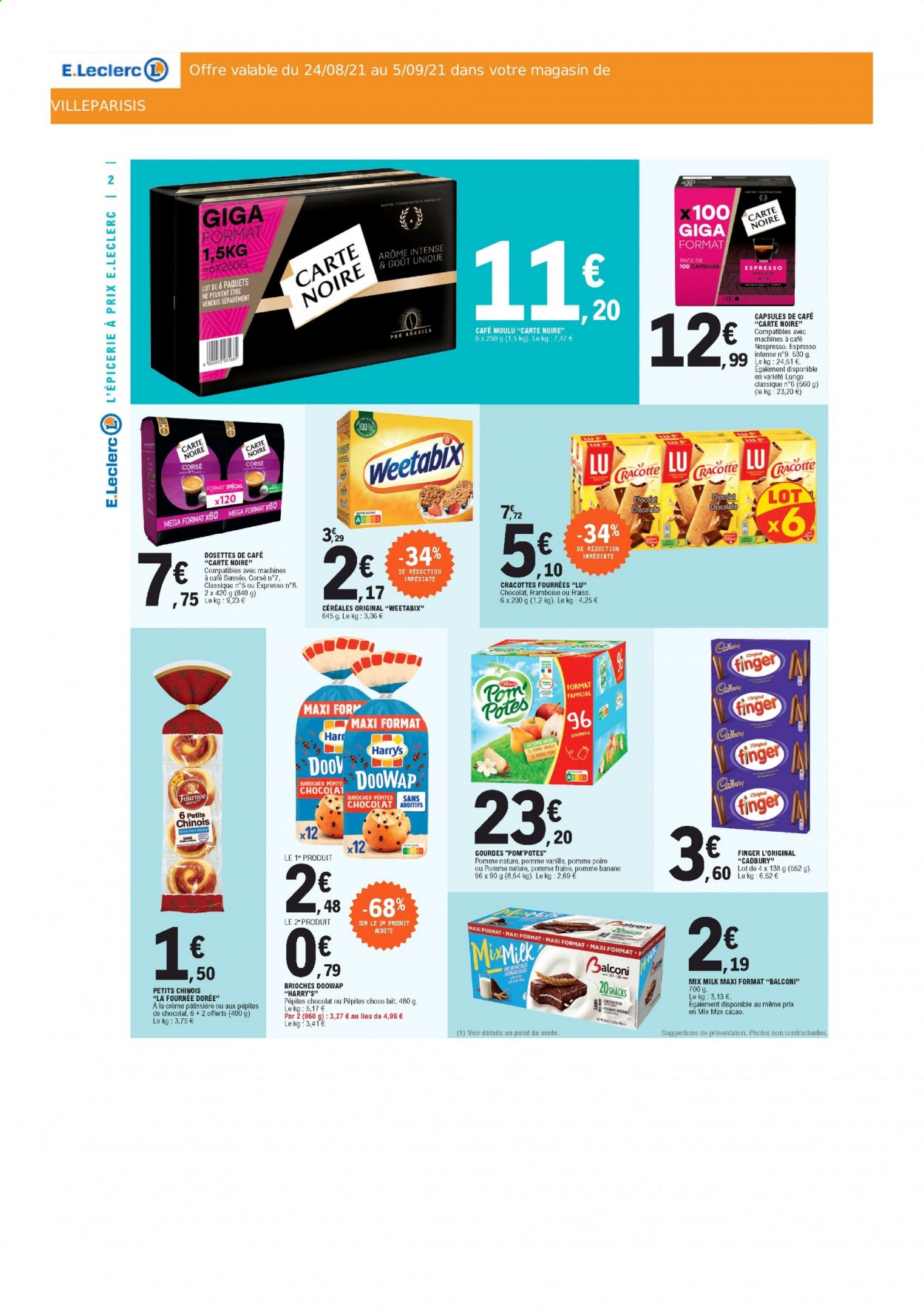 Catalogue E.Leclerc - 24/08/2021 - 05/09/2021. Page 2