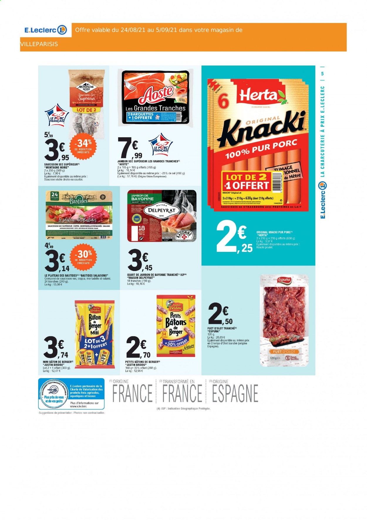 Catalogue E.Leclerc - 24/08/2021 - 05/09/2021. Page 5