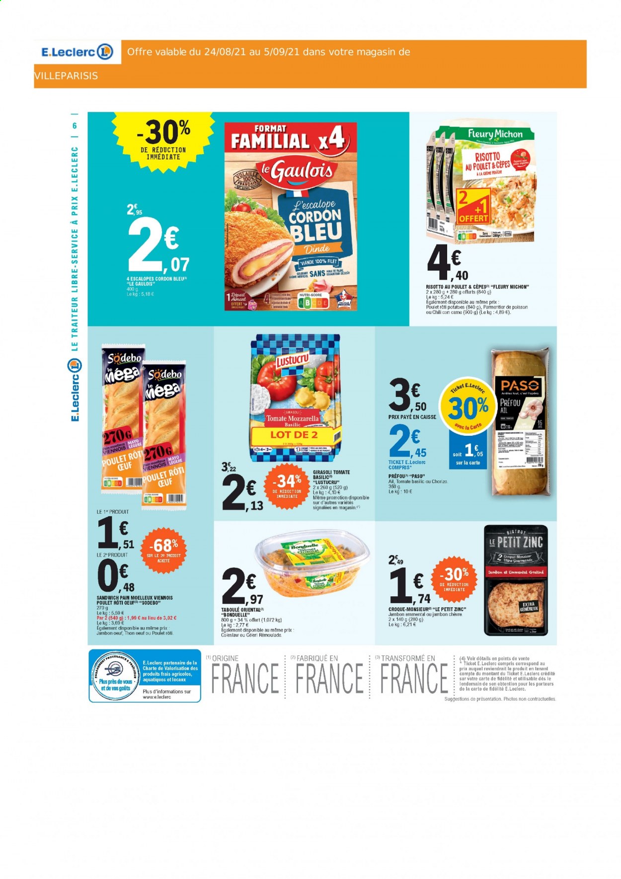 Catalogue E.Leclerc - 24/08/2021 - 05/09/2021. Page 6
