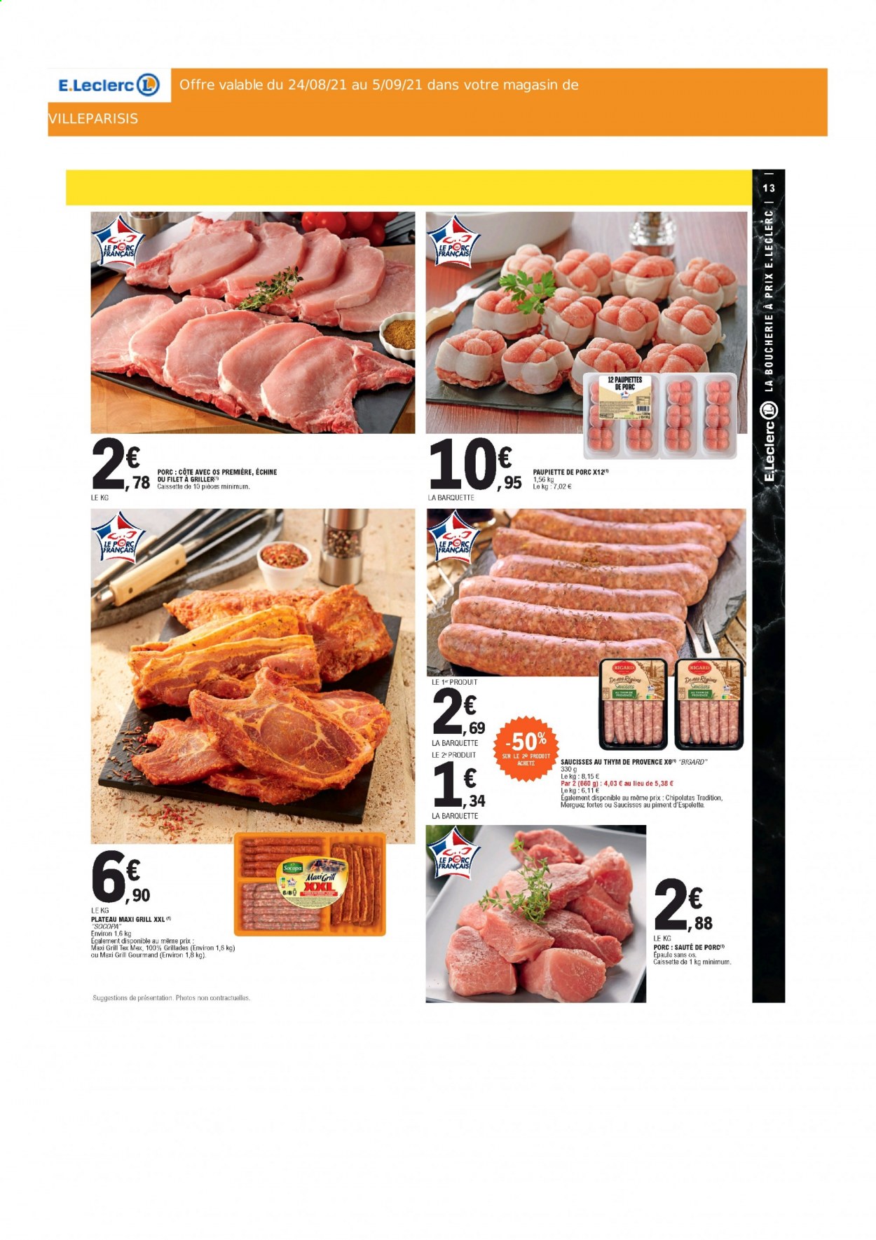 Catalogue E.Leclerc - 24/08/2021 - 05/09/2021. Page 13