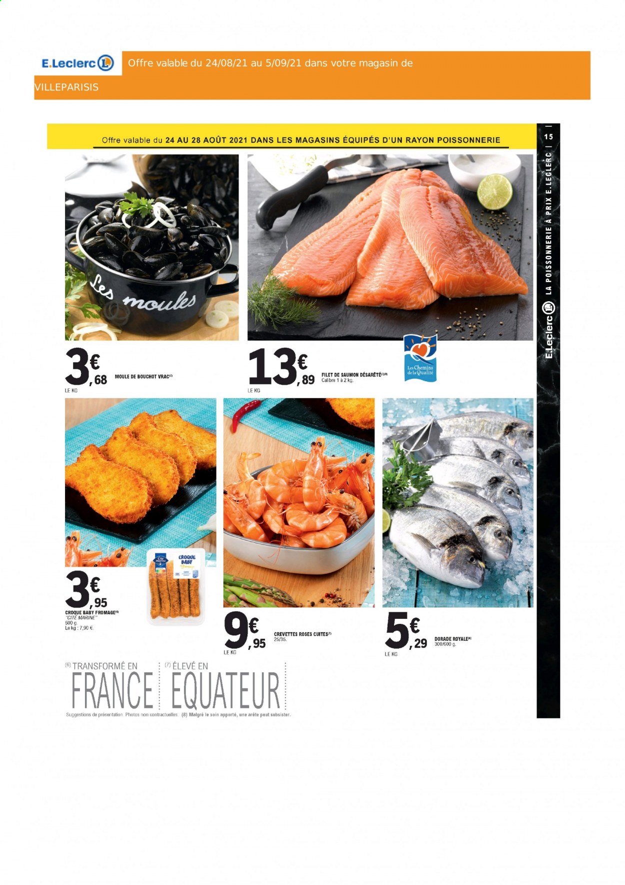 Catalogue E.Leclerc - 24/08/2021 - 05/09/2021. Page 15