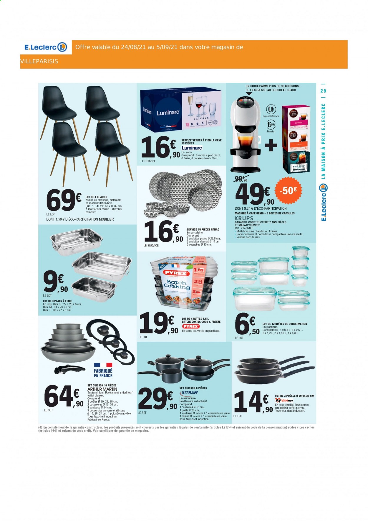 Catalogue E.Leclerc - 24/08/2021 - 05/09/2021. Page 29