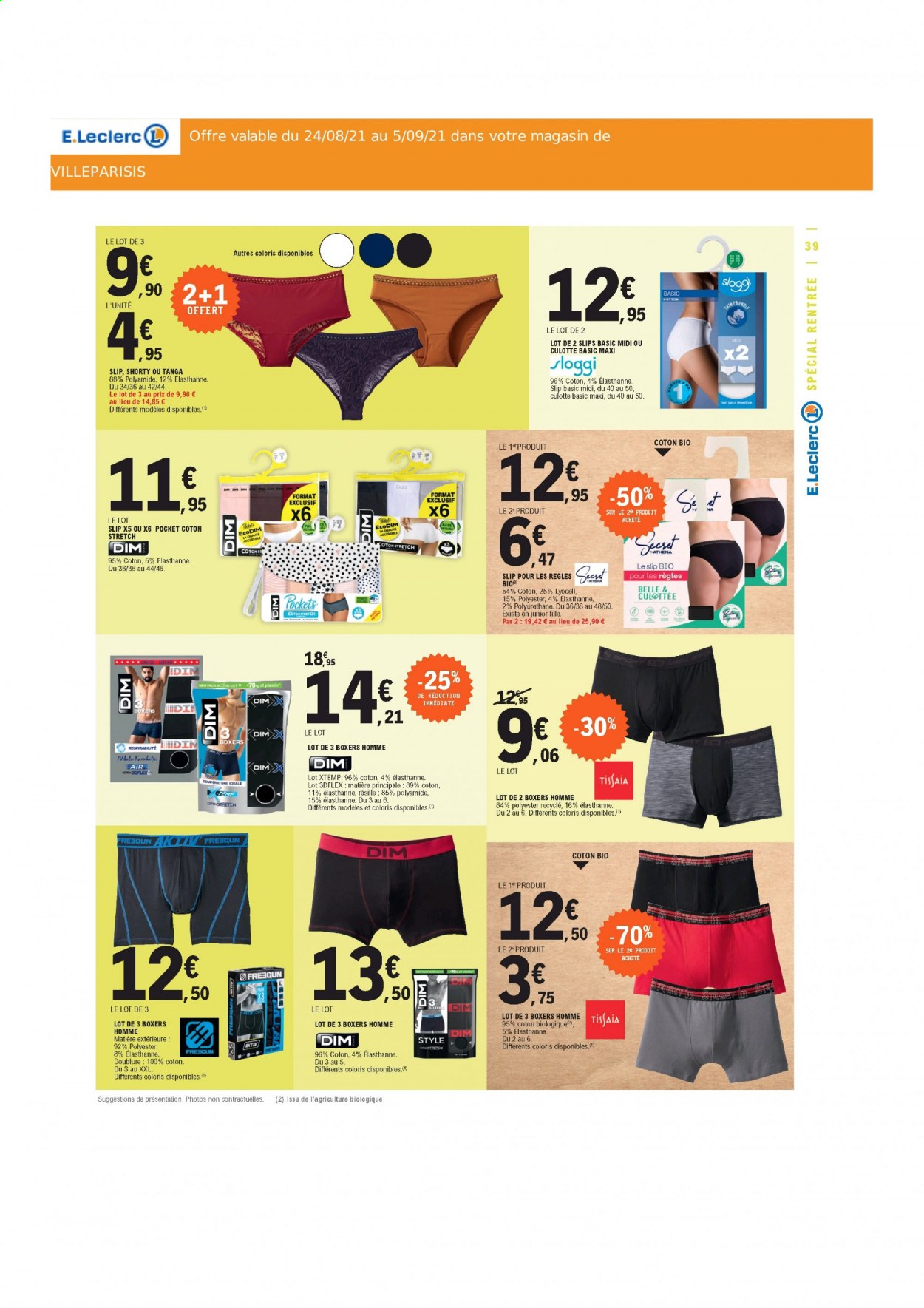 Catalogue E.Leclerc - 24/08/2021 - 05/09/2021. Page 39