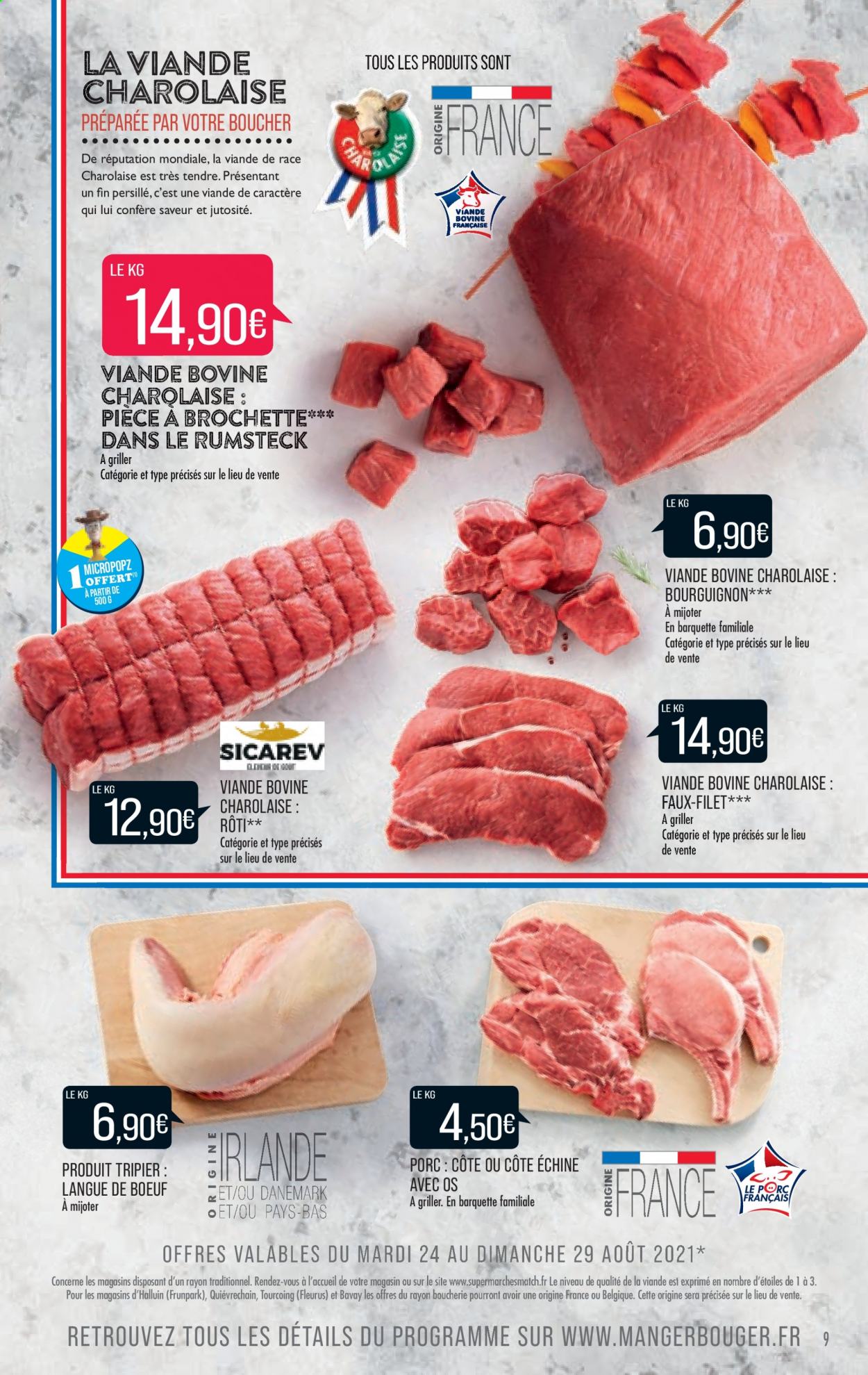 Catalogue Supermarché Match - 24/08/2021 - 05/09/2021. Page 9