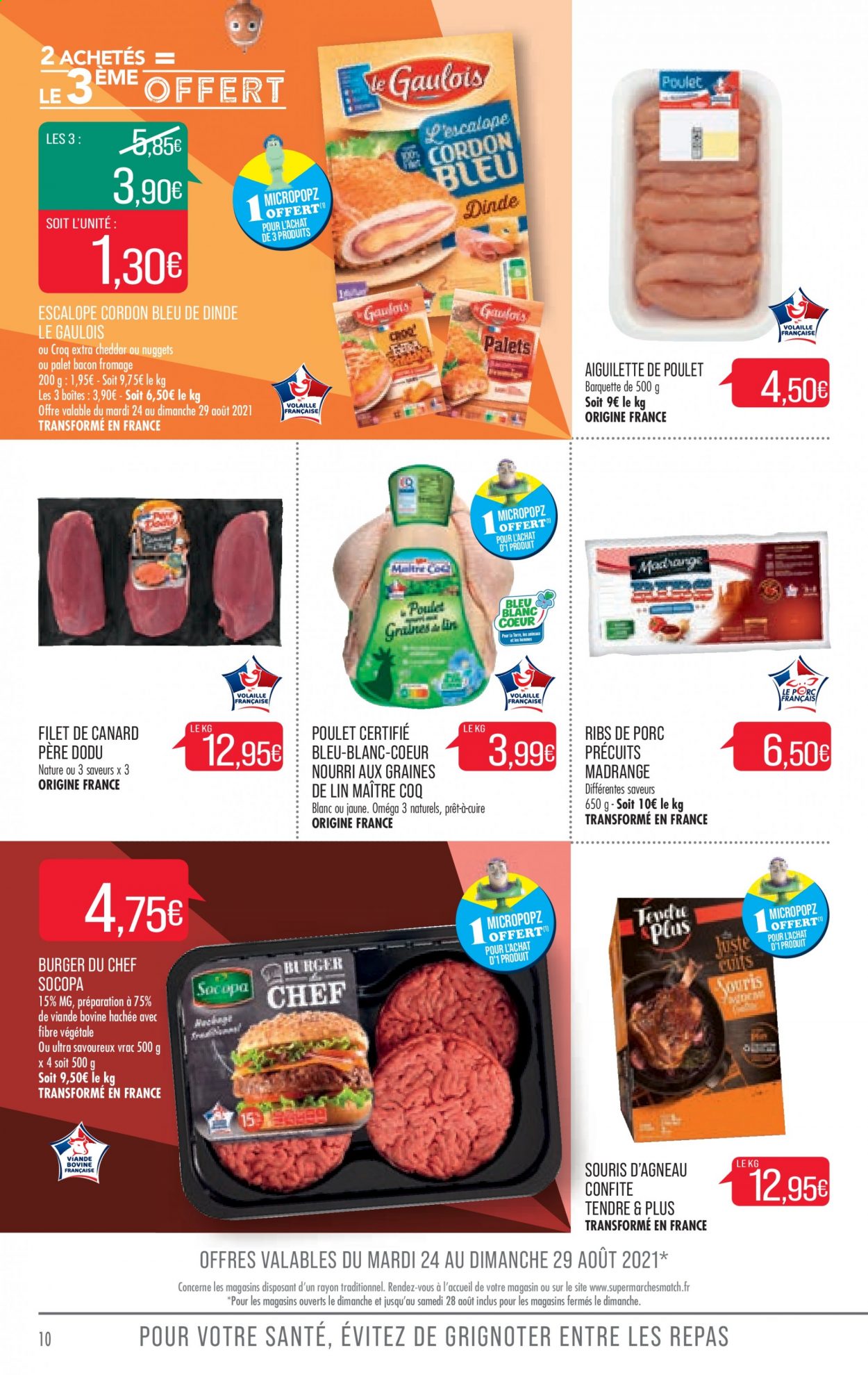 Catalogue Supermarché Match - 24/08/2021 - 05/09/2021. Page 10