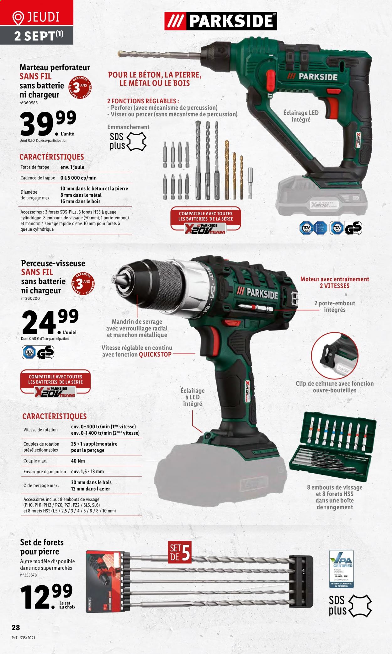 Catalogue Lidl - 01/09/2021 - 07/09/2021. Page 36