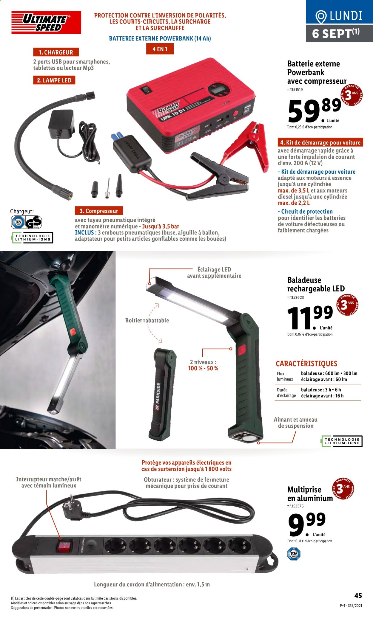Catalogue Lidl - 01/09/2021 - 07/09/2021. Page 53