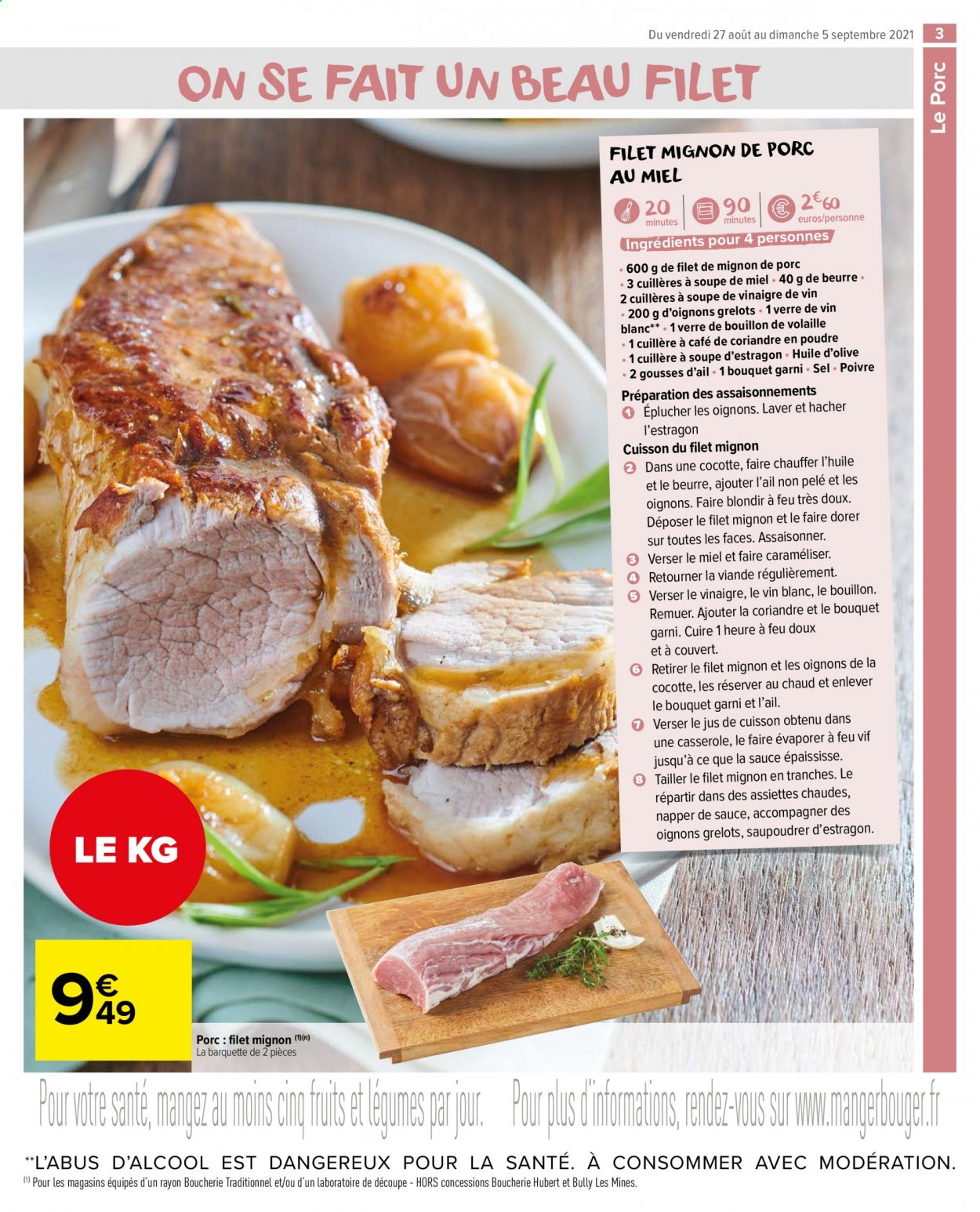 Catalogue Carrefour Market - 27/08/2021 - 05/09/2021. Page 3