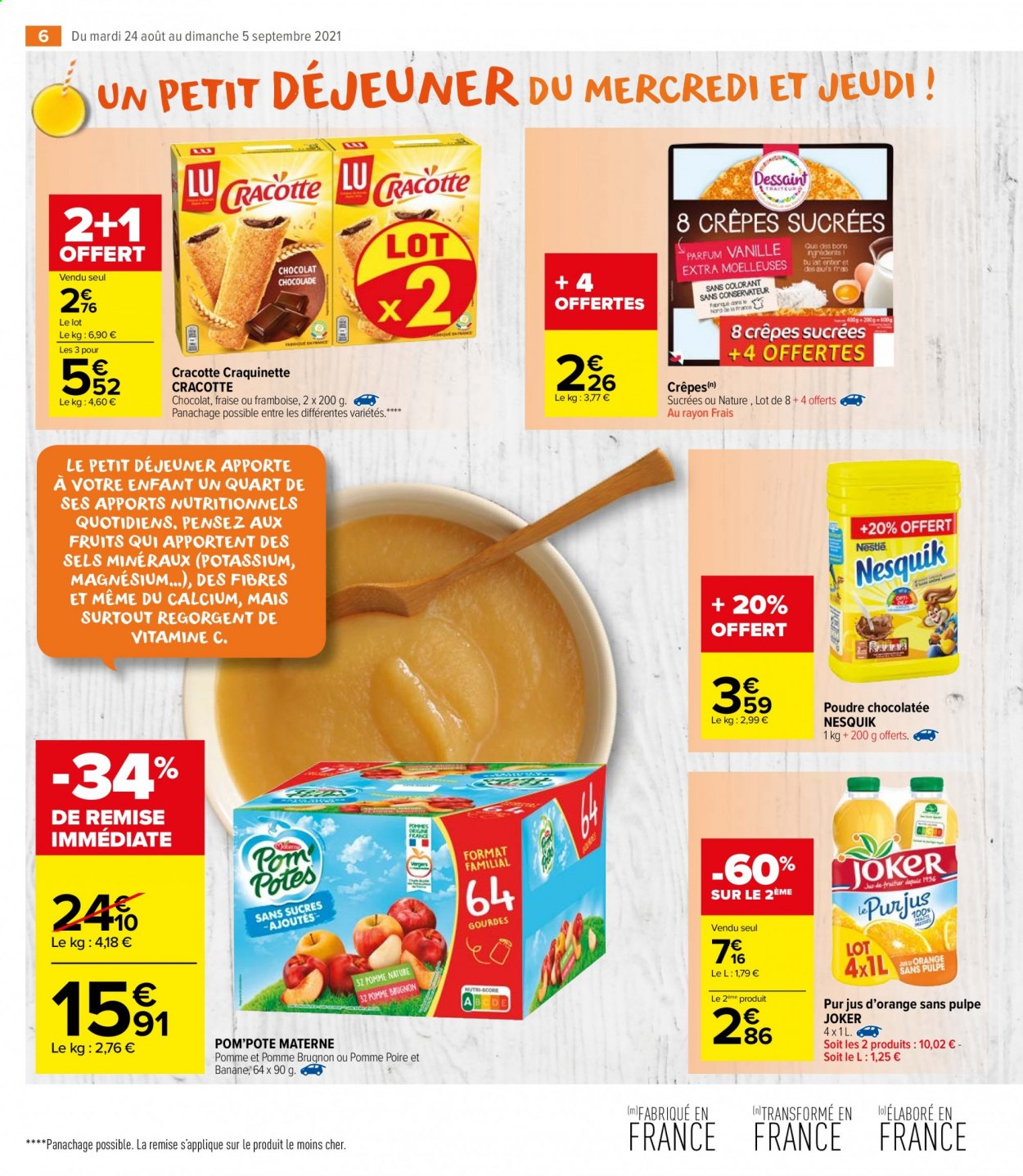 Catalogue Carrefour Market - 24/08/2021 - 05/09/2021. Page 6