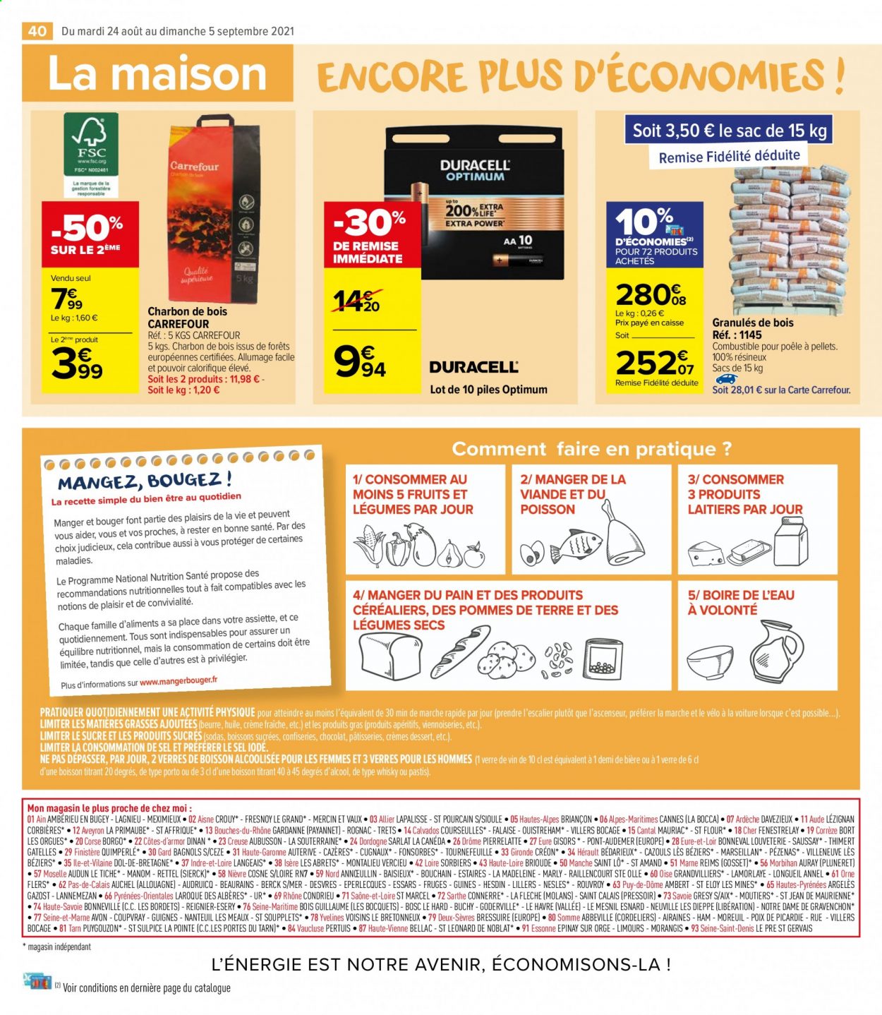 Catalogue Carrefour Market - 24/08/2021 - 05/09/2021. Page 40