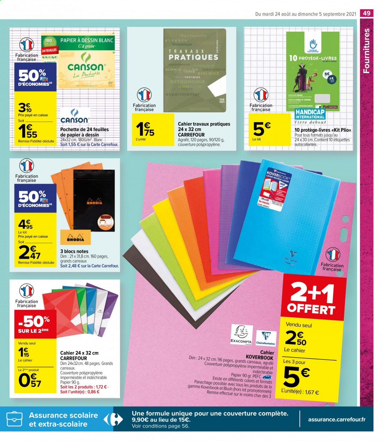 Catalogue Carrefour Market - 24/08/2021 - 05/09/2021. Page 49