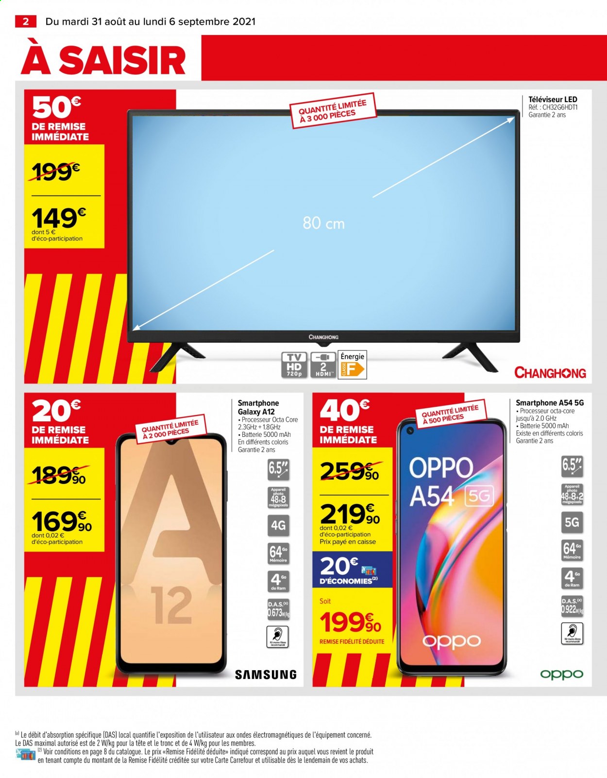 Catalogue Carrefour Hypermarchés - 31/08/2021 - 06/09/2021. Page 3