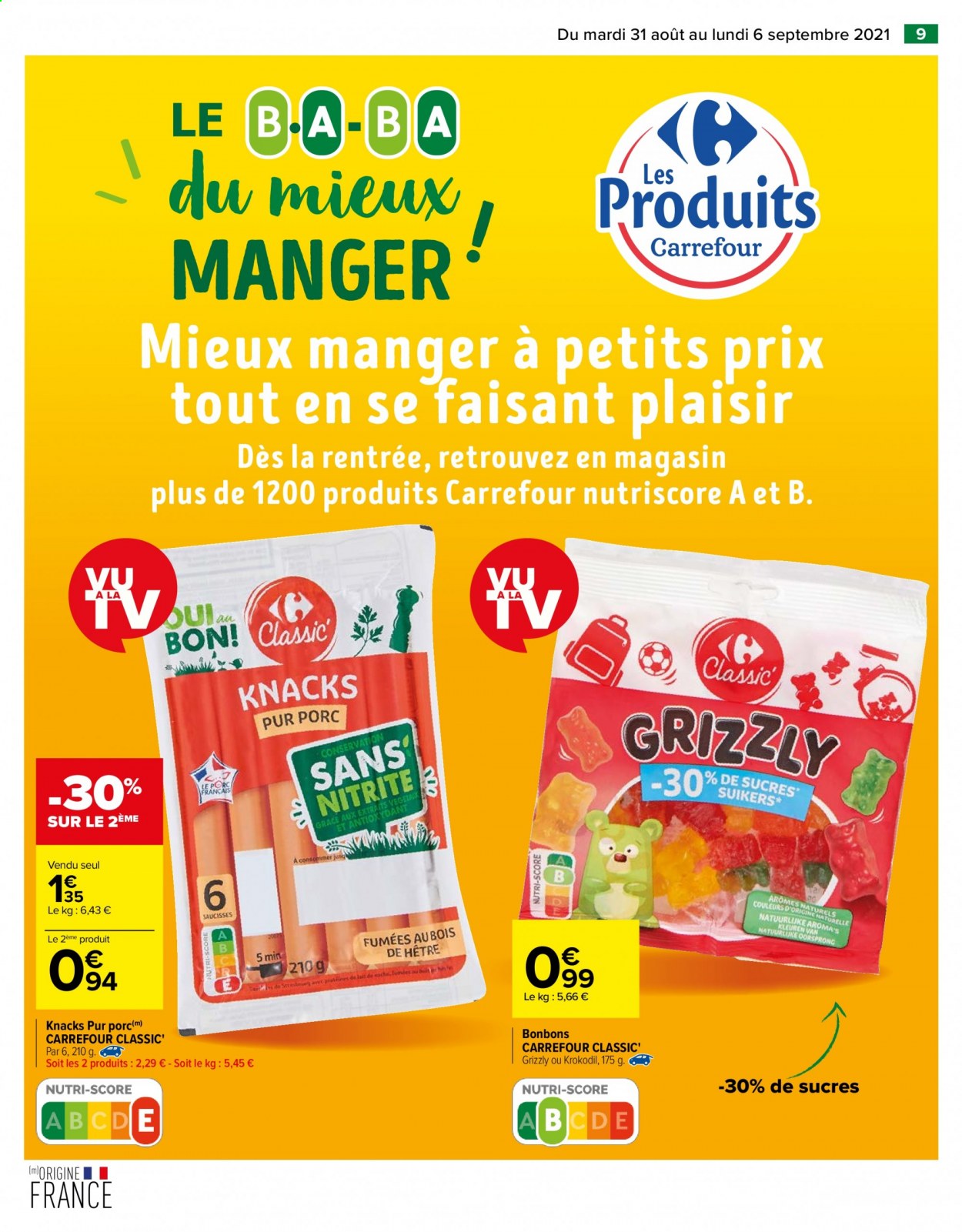 Catalogue Carrefour Hypermarchés - 31/08/2021 - 06/09/2021. Page 10