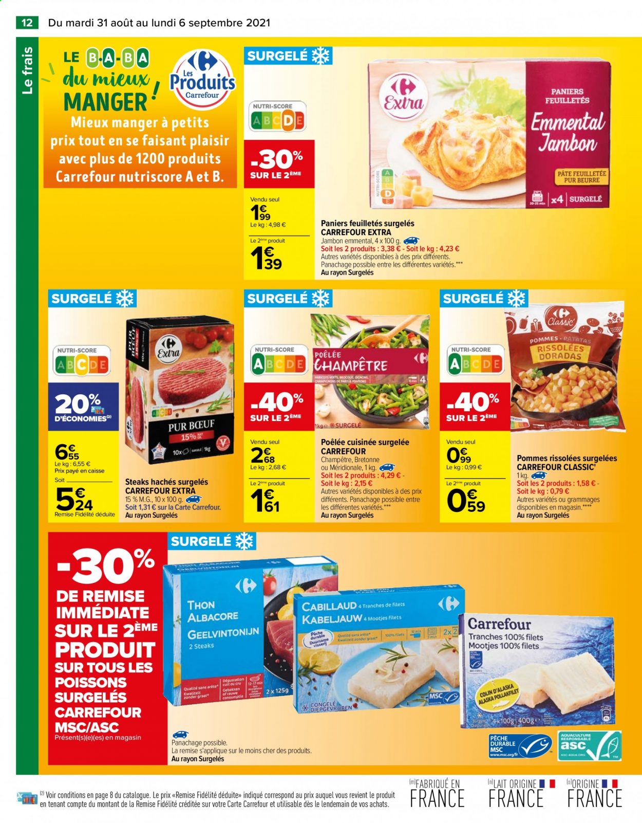 Catalogue Carrefour Hypermarchés - 31/08/2021 - 06/09/2021. Page 13