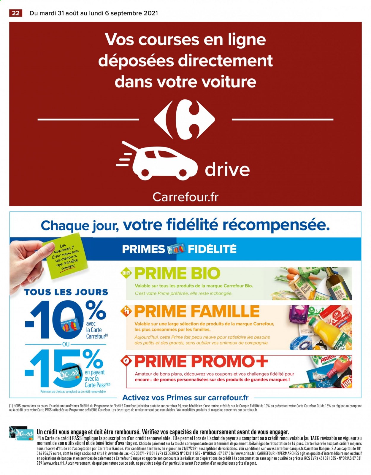 Catalogue Carrefour Hypermarchés - 31/08/2021 - 06/09/2021. Page 24