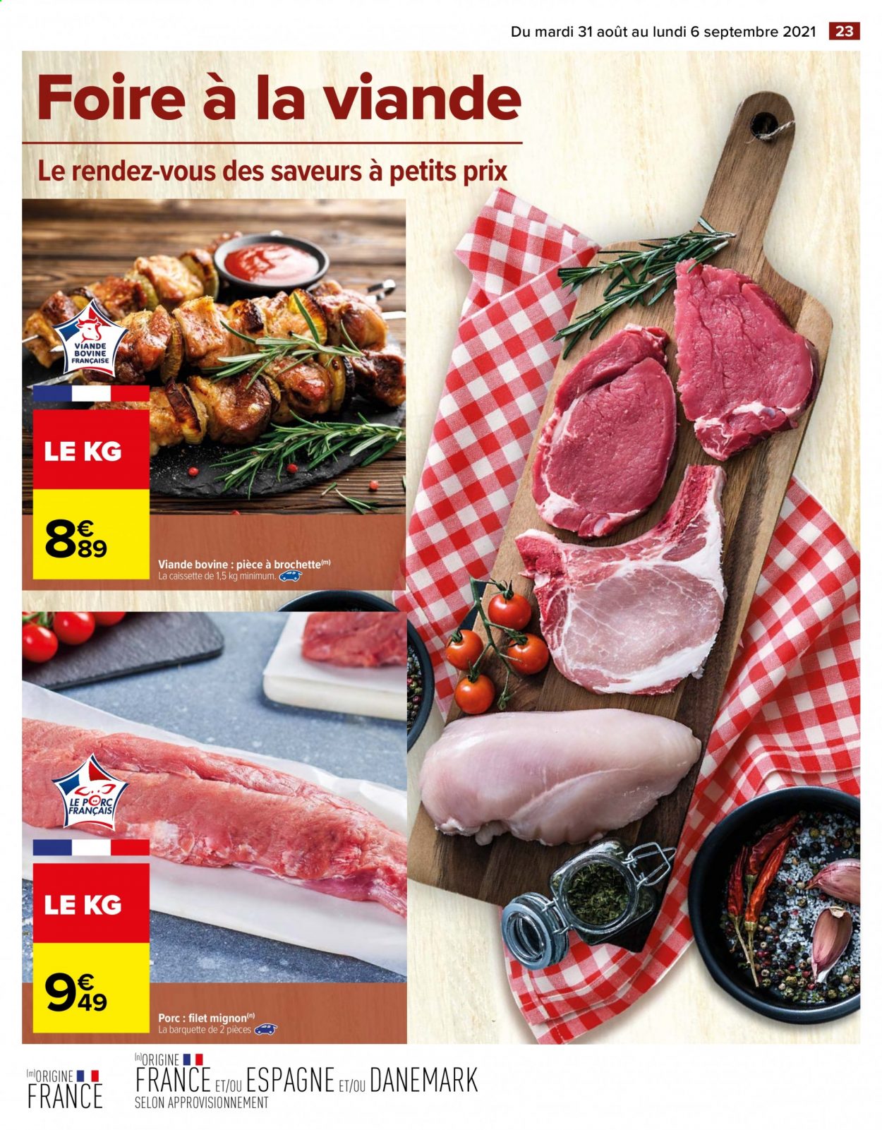 Catalogue Carrefour Hypermarchés - 31/08/2021 - 06/09/2021. Page 25