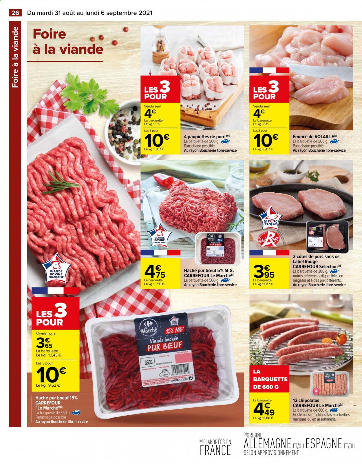 Catalogue Carrefour Hypermarchés - 31/08/2021 - 06/09/2021. Page 28
