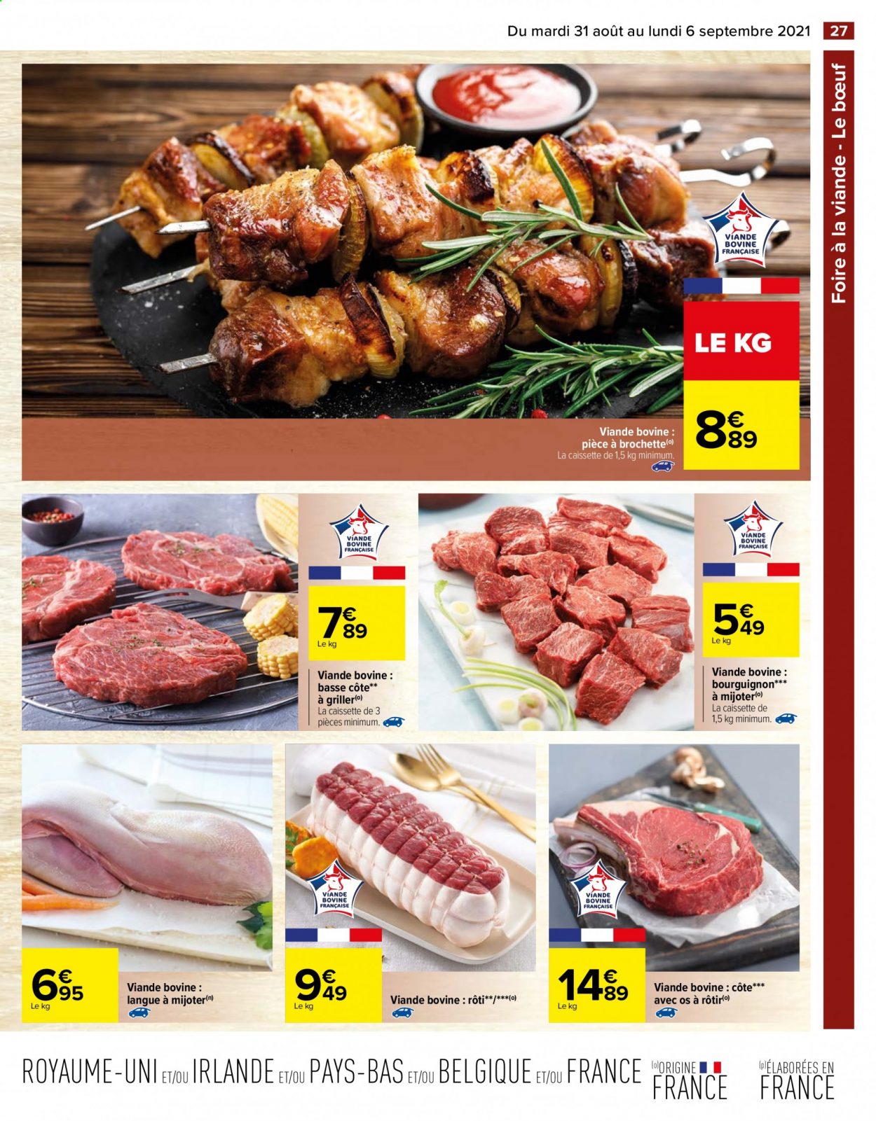 Catalogue Carrefour Hypermarchés - 31/08/2021 - 06/09/2021. Page 29