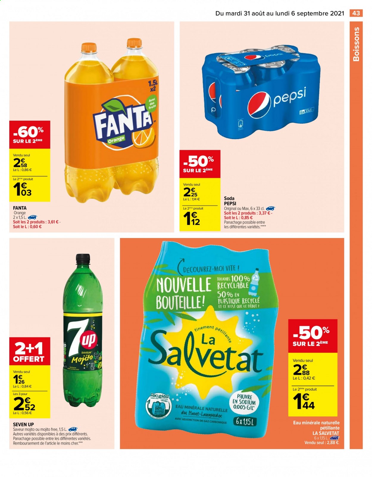 Catalogue Carrefour Hypermarchés - 31/08/2021 - 06/09/2021. Page 46