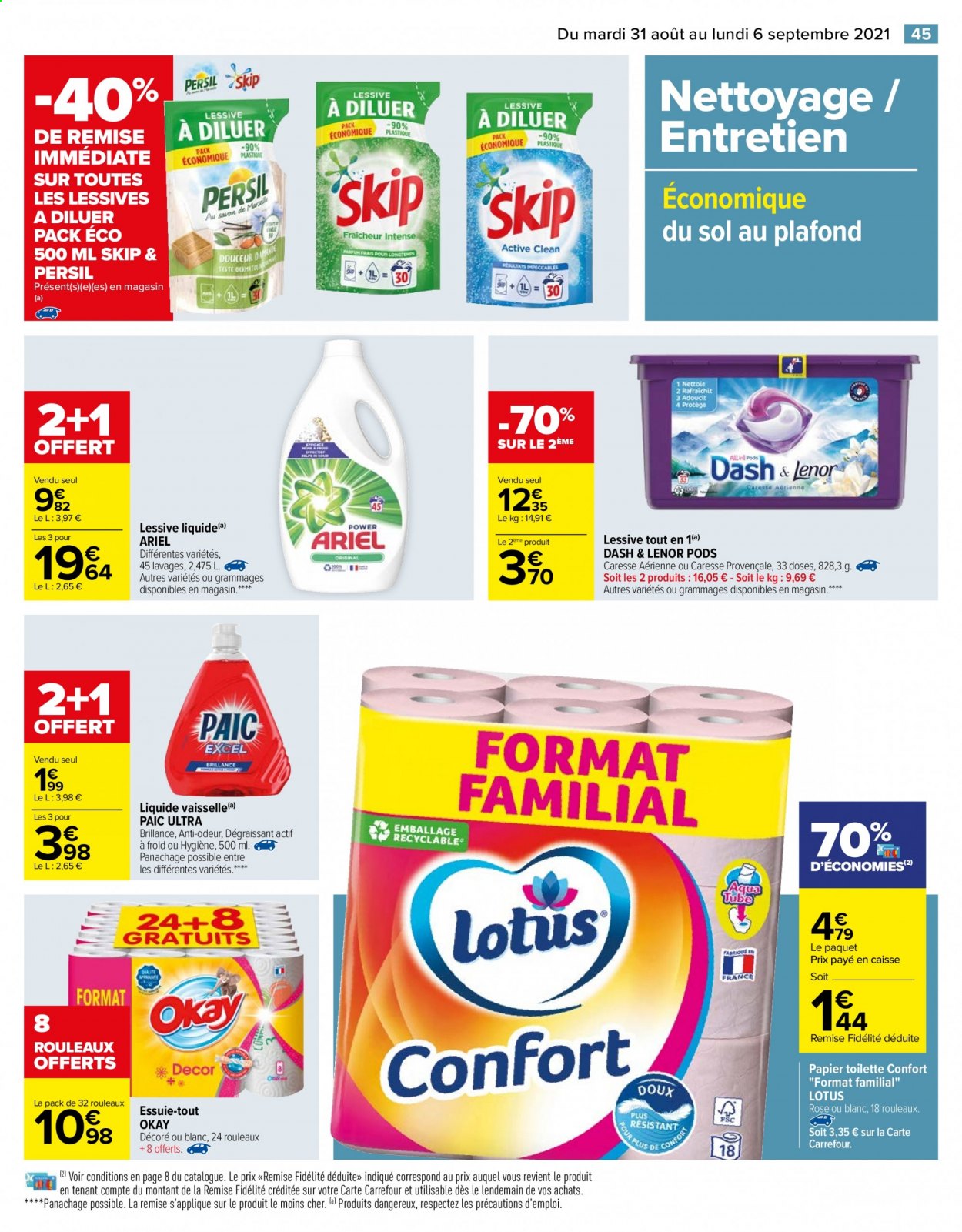 Catalogue Carrefour Hypermarchés - 31/08/2021 - 06/09/2021. Page 48