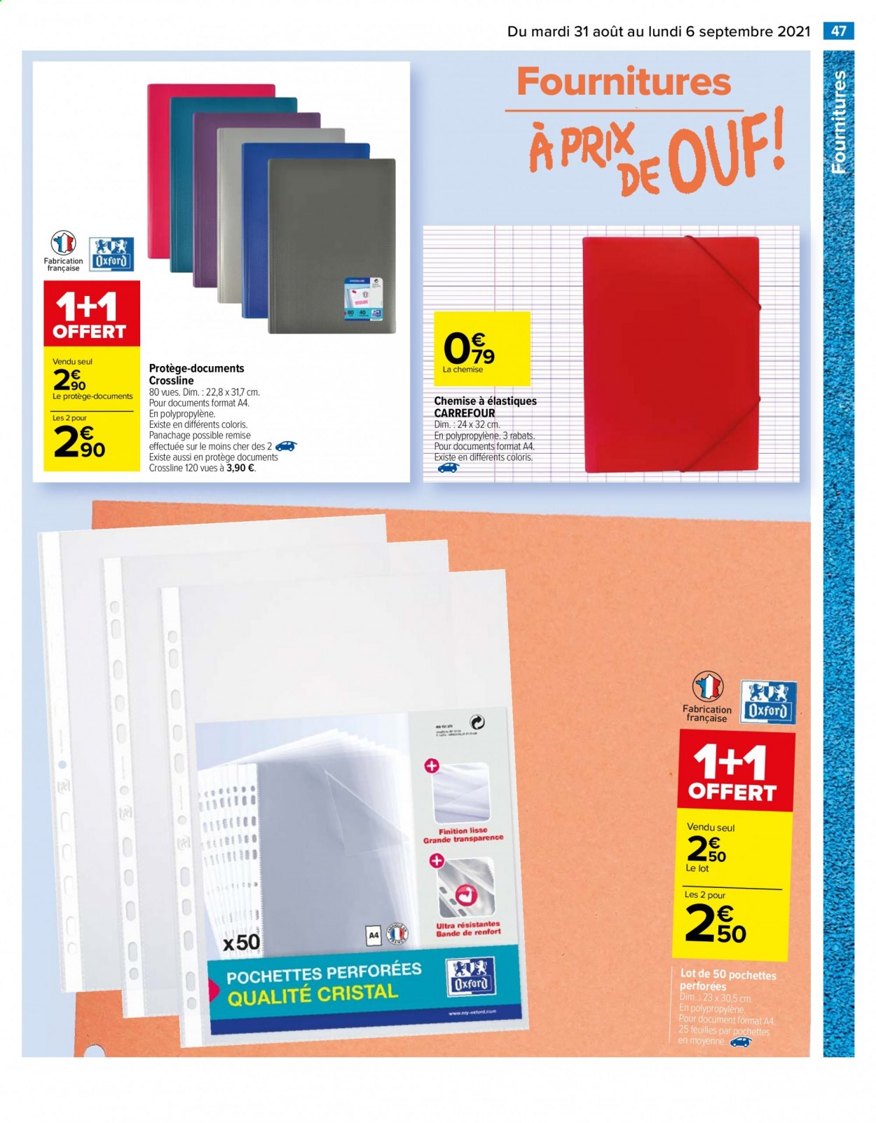 Catalogue Carrefour Hypermarchés - 31/08/2021 - 06/09/2021. Page 50