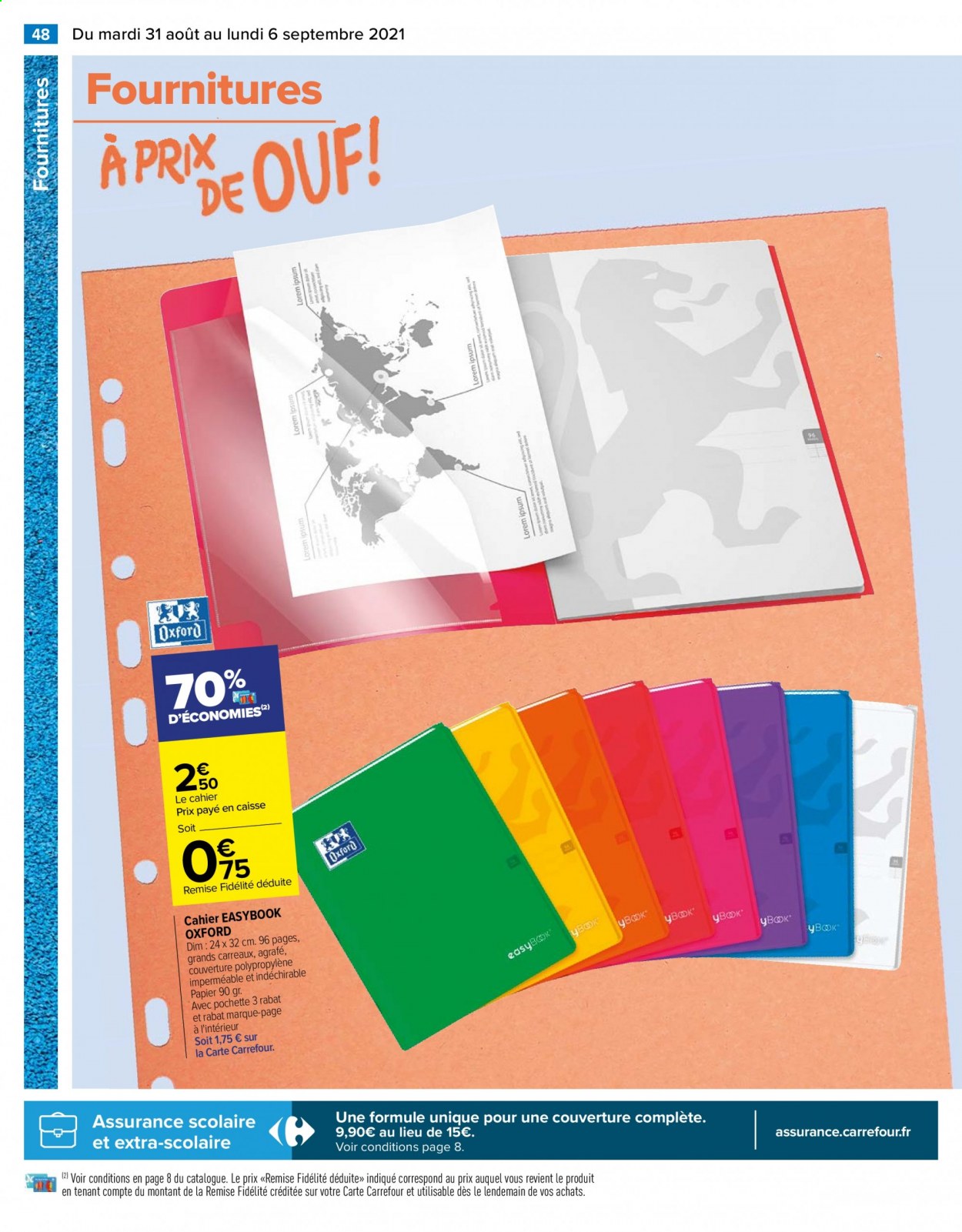 Catalogue Carrefour Hypermarchés - 31/08/2021 - 06/09/2021. Page 51