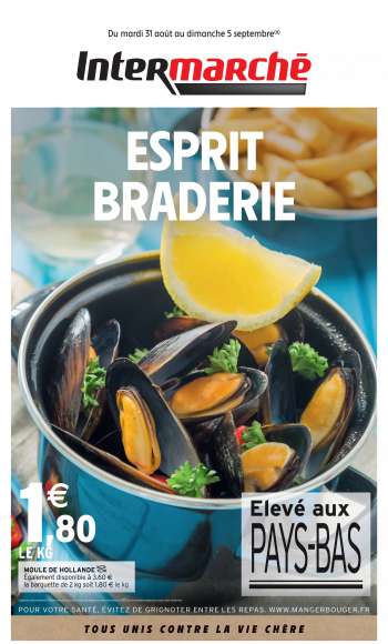 Catalogue Intermarché - 31.08.2021 - 05.09.2021.