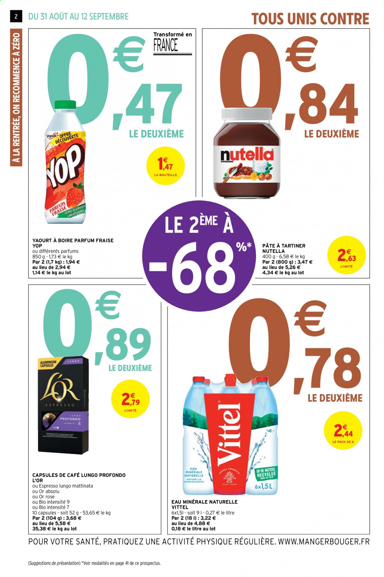 Catalogue Intermarché Super - 31/08/2021 - 12/09/2021. Page 2