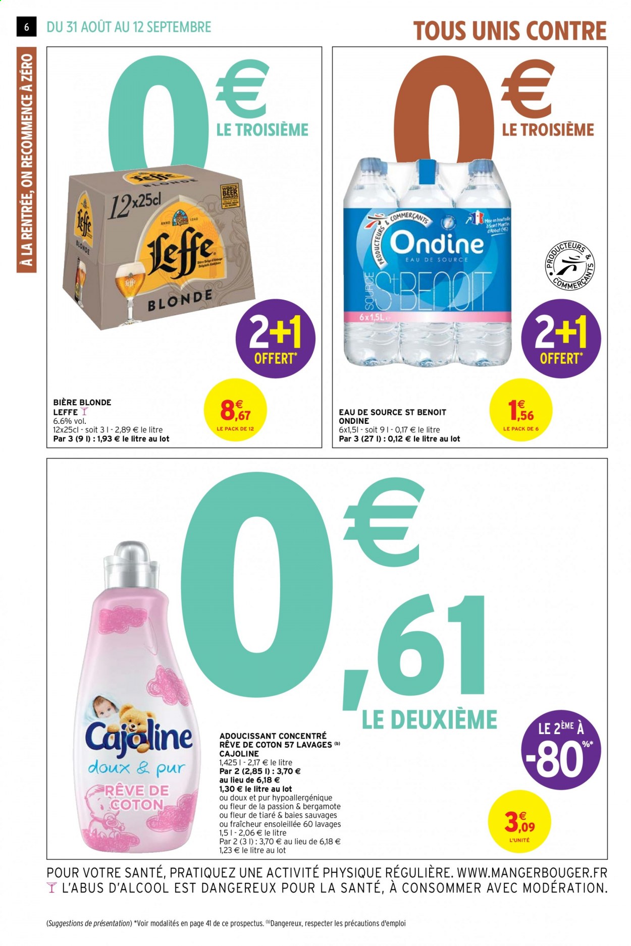 Catalogue Intermarché Super - 31/08/2021 - 12/09/2021. Page 6