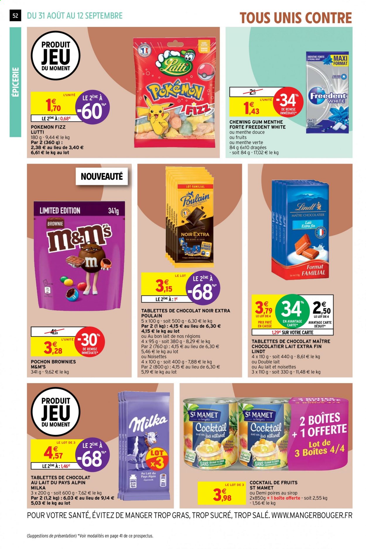 Catalogue Intermarché Super - 31/08/2021 - 12/09/2021. Page 52
