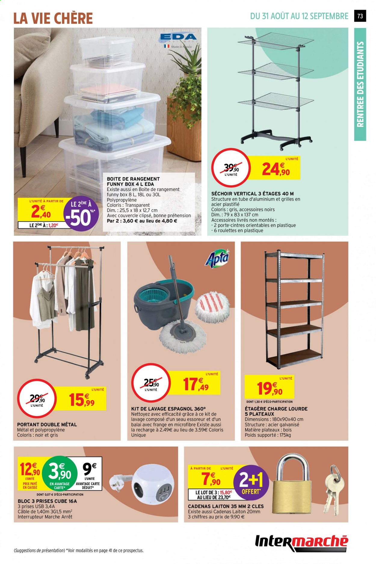 Catalogue Intermarché Super - 31/08/2021 - 12/09/2021. Page 73