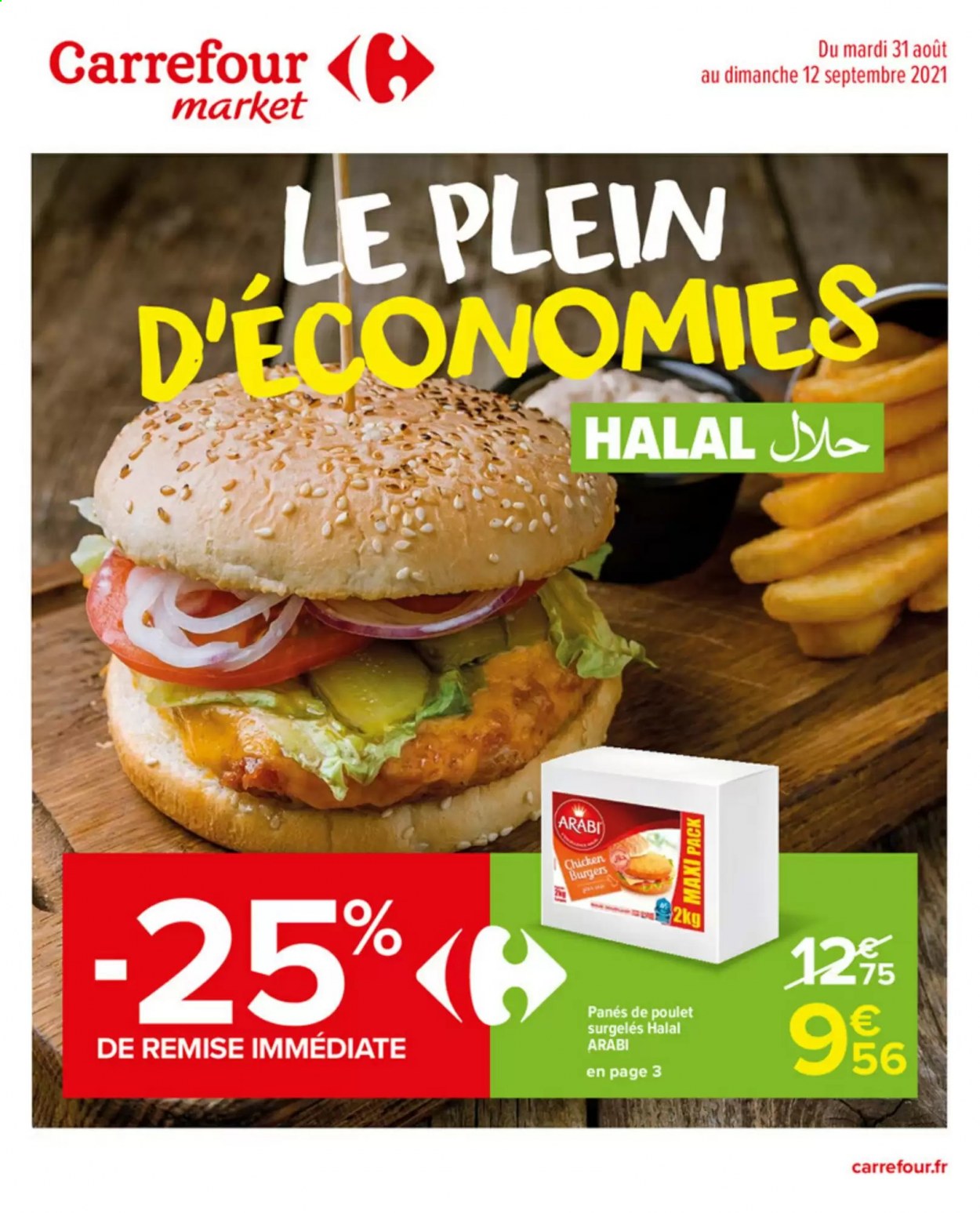 Catalogue Carrefour Market - 31/08/2021 - 12/09/2021. Page 1