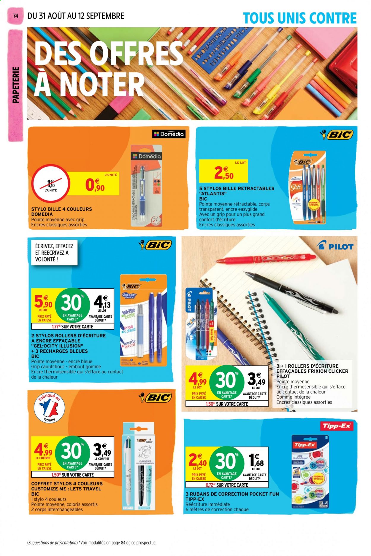 Catalogue Intermarché Hyper - 31/08/2021 - 12/09/2021. Page 74