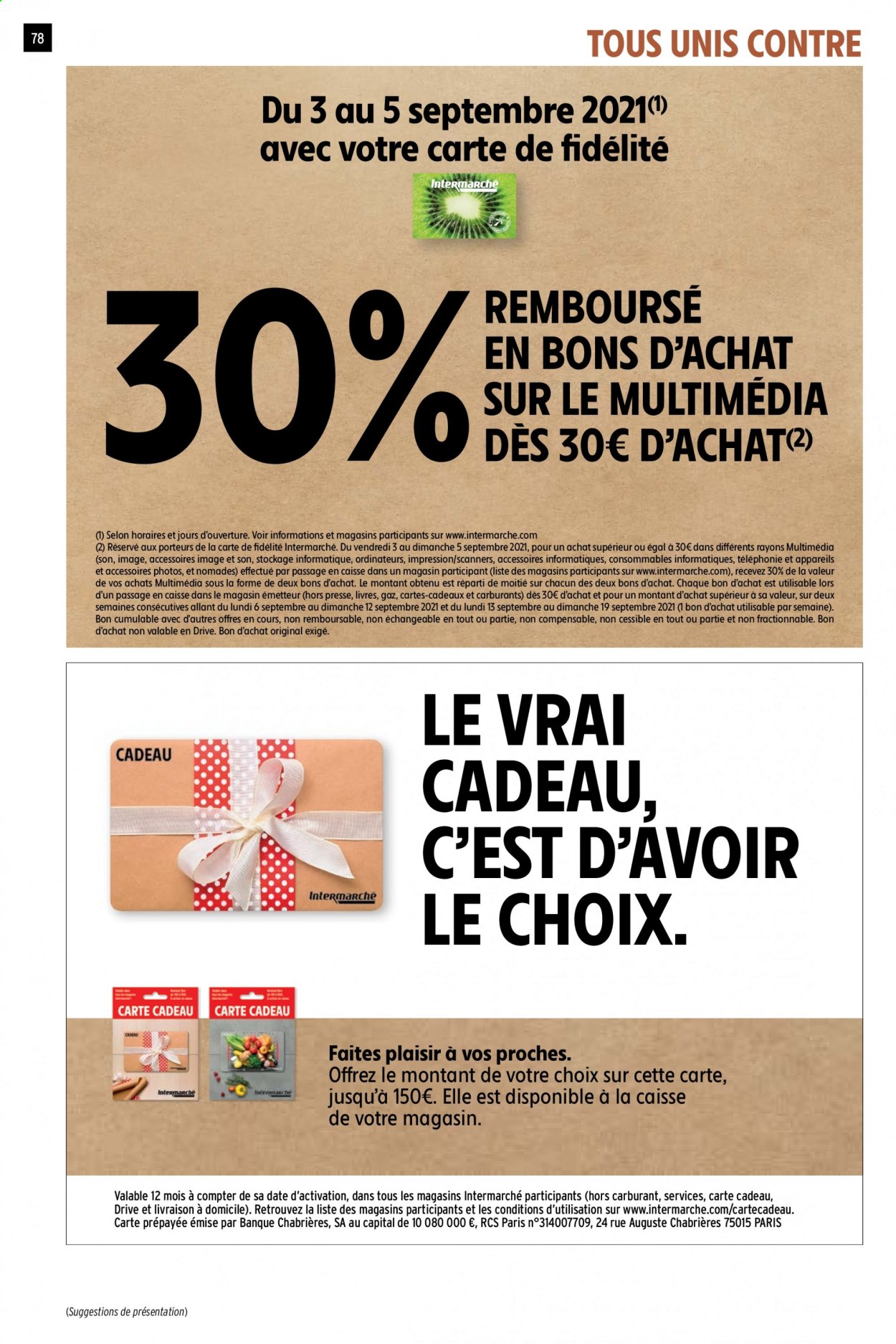 Catalogue Intermarché Hyper - 31/08/2021 - 12/09/2021. Page 78