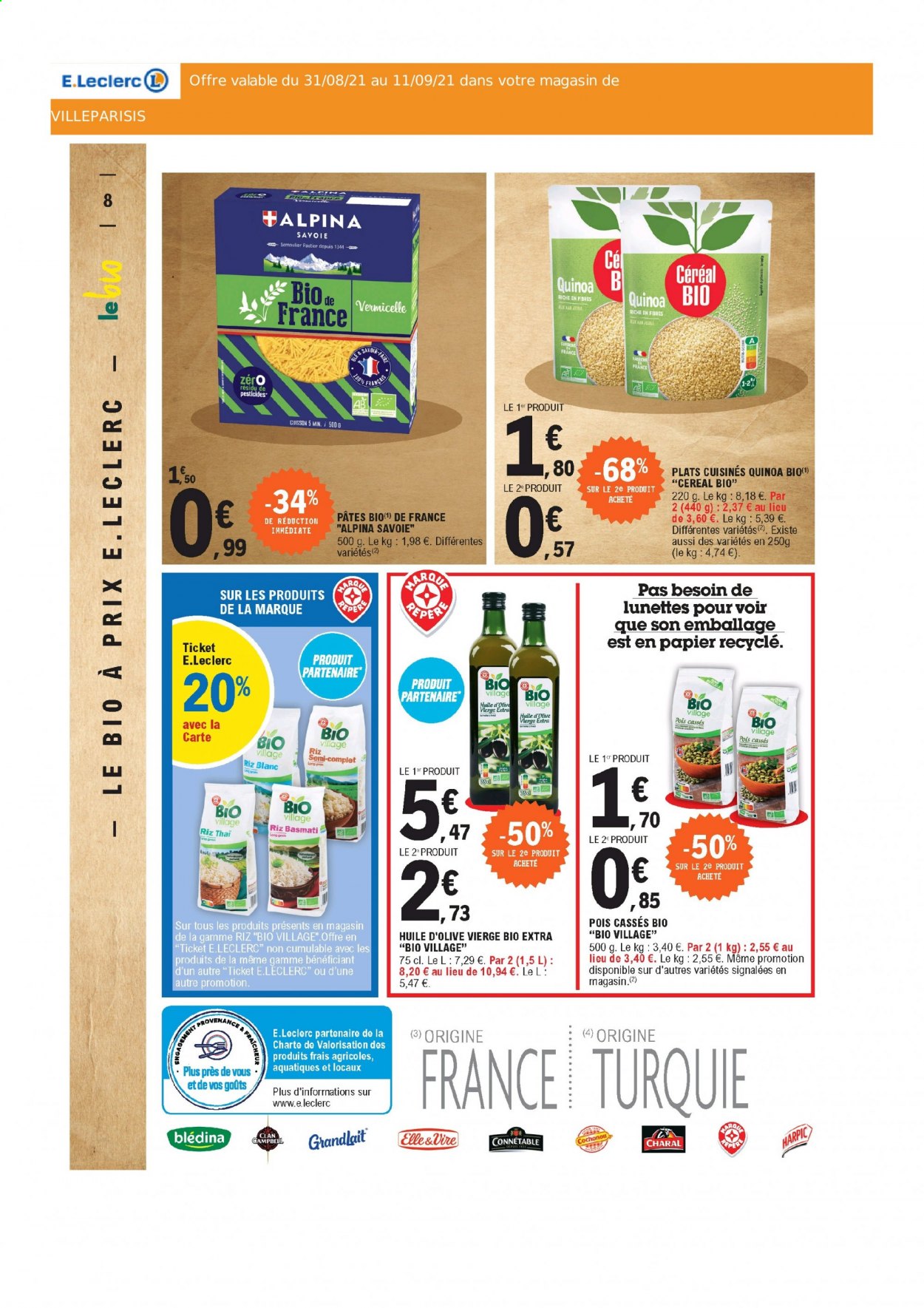 Catalogue E.Leclerc - 31/08/2021 - 11/09/2021. Page 8