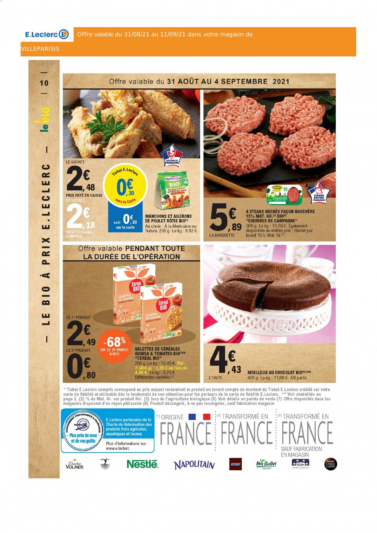 Catalogue E.Leclerc - 31/08/2021 - 11/09/2021. Page 10