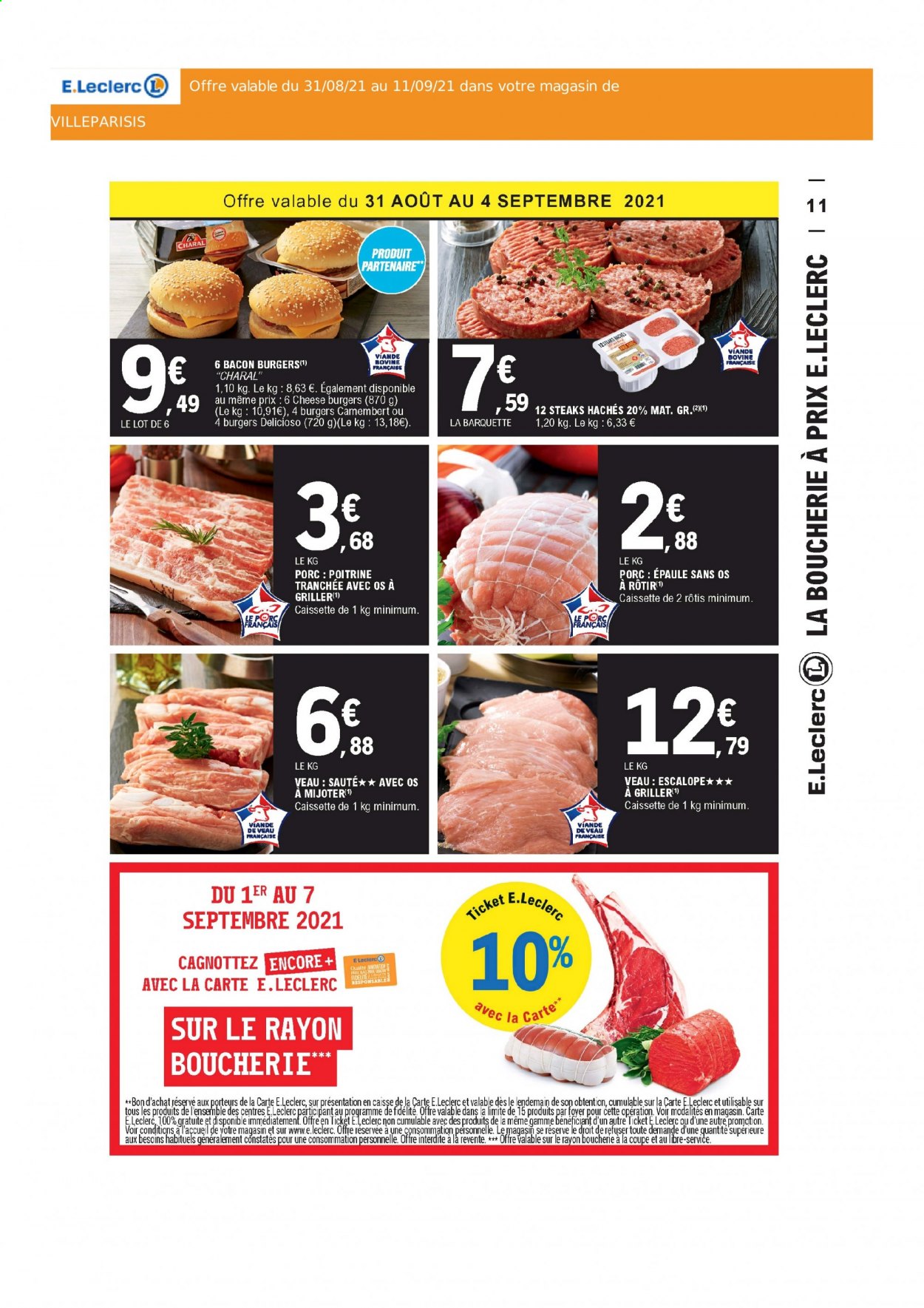 Catalogue E.Leclerc - 31/08/2021 - 11/09/2021. Page 11