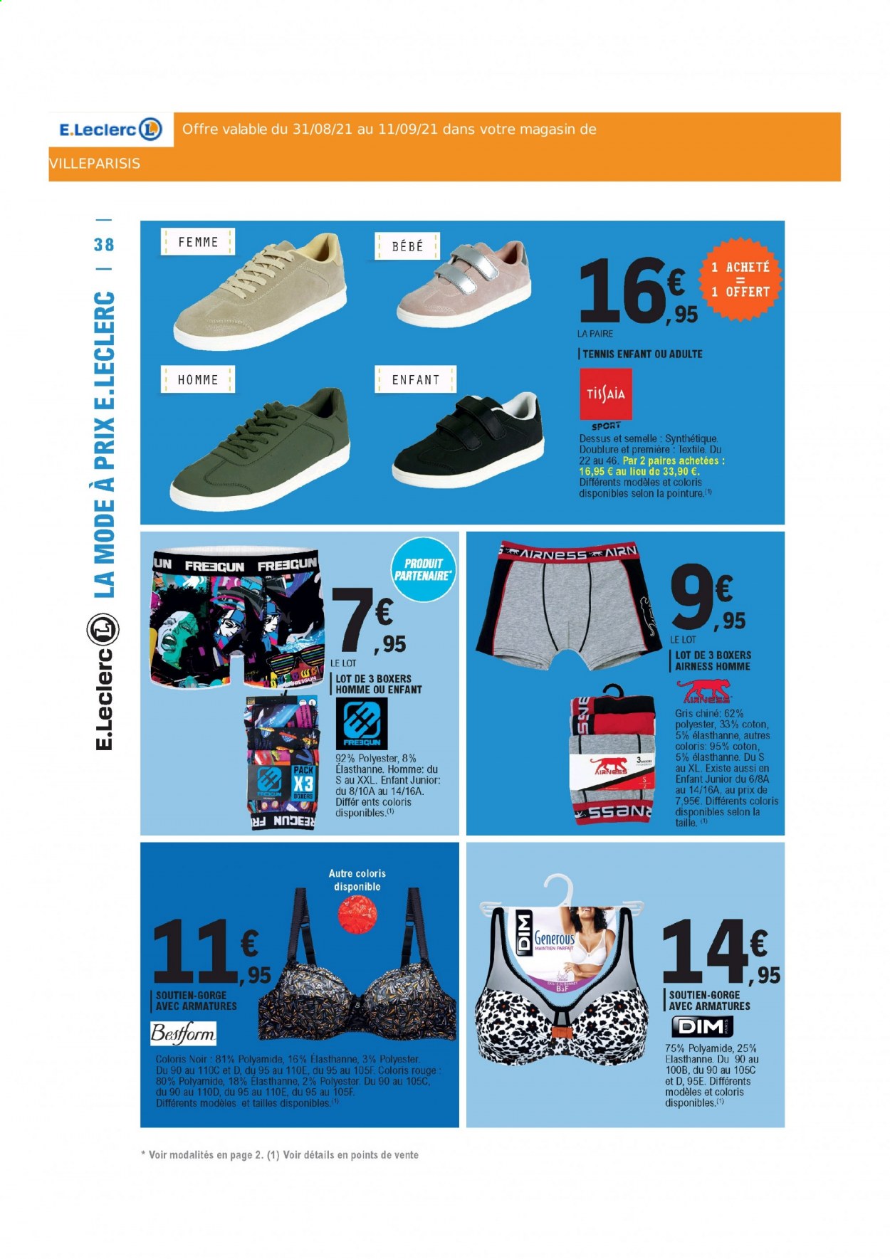 Catalogue E.Leclerc - 31/08/2021 - 11/09/2021. Page 38