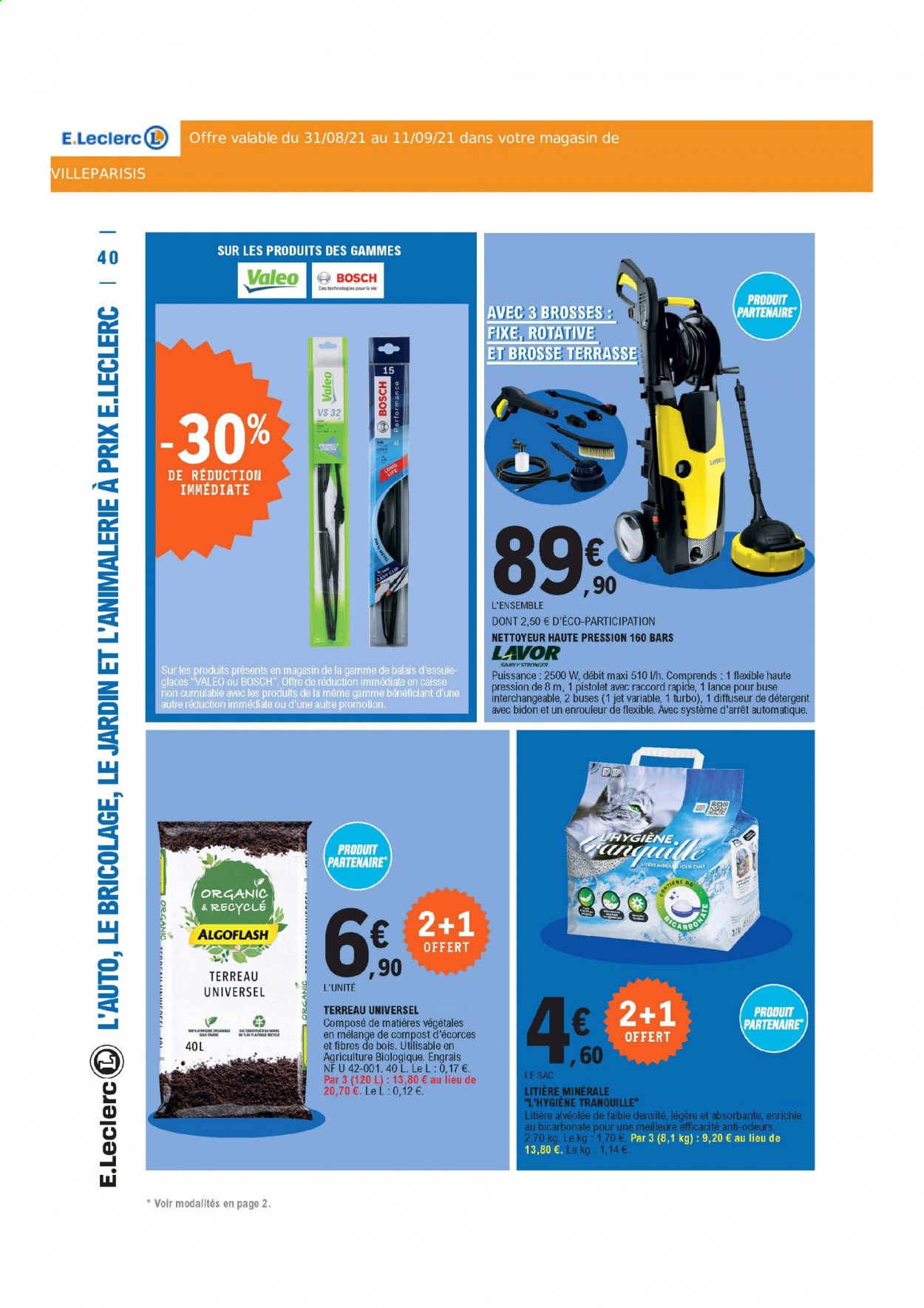 Catalogue E.Leclerc - 31/08/2021 - 11/09/2021. Page 40