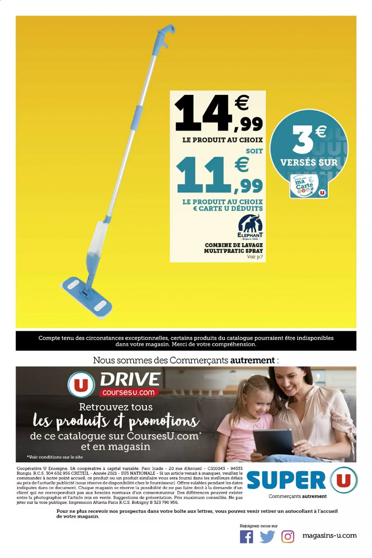 Catalogue SUPER U - 31/08/2021 - 25/09/2021. Page 14