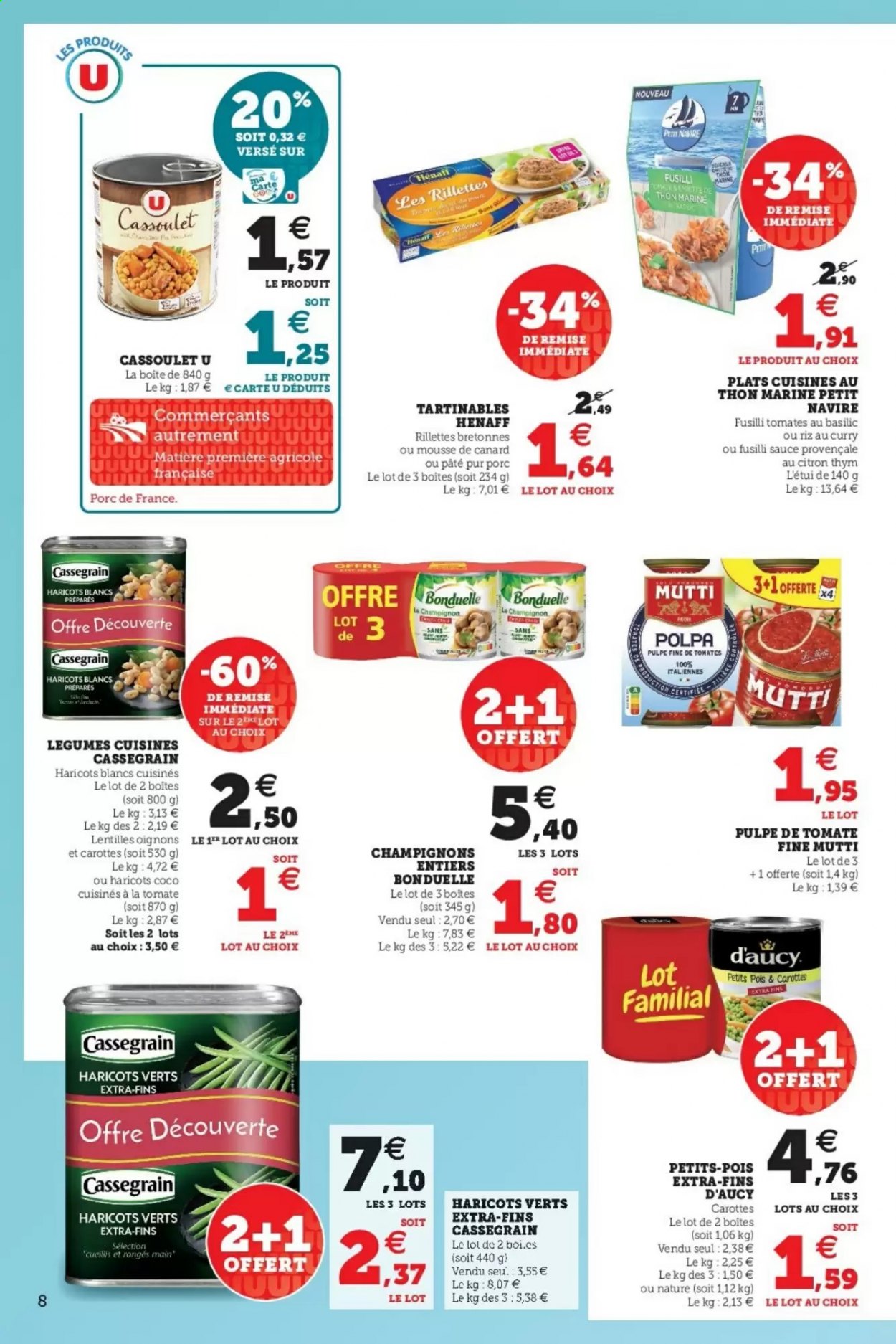 Catalogue SUPER U - 31/08/2021 - 11/09/2021. Page 8