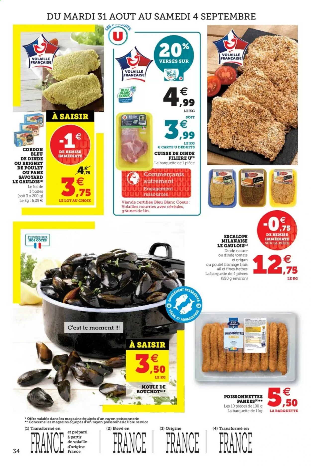 Catalogue SUPER U - 31/08/2021 - 11/09/2021. Page 34