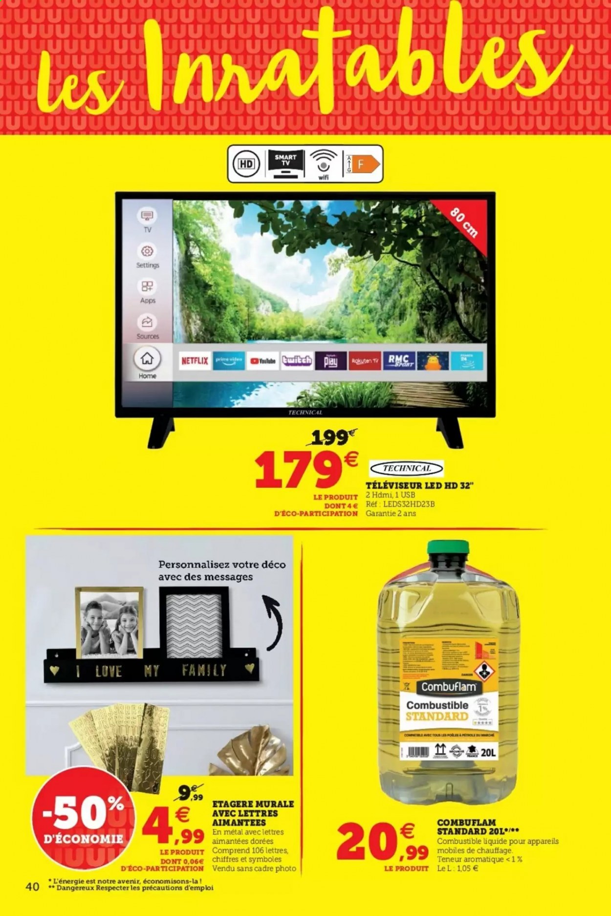 Catalogue SUPER U - 31/08/2021 - 11/09/2021. Page 40