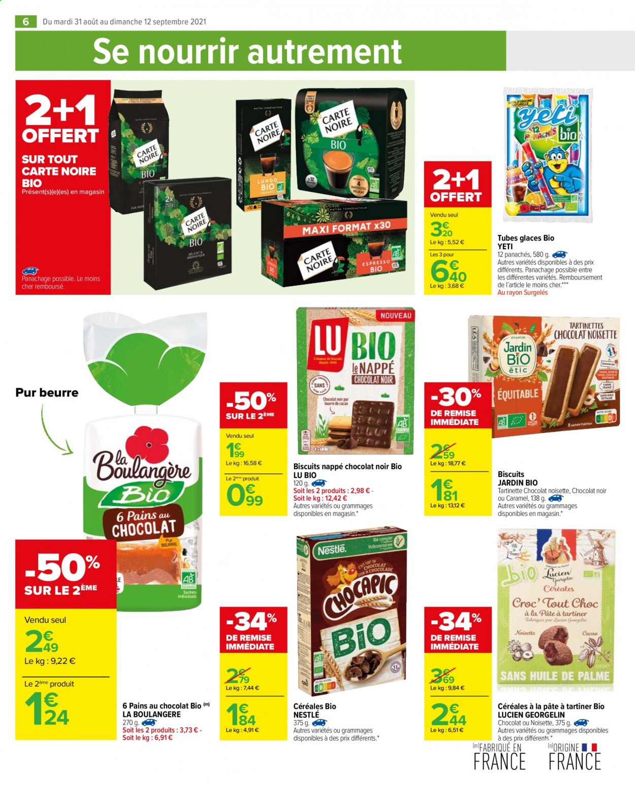 Catalogue Carrefour Market - 31/08/2021 - 12/09/2021. Page 6