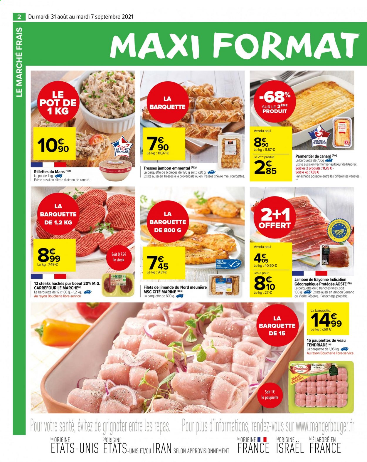 Catalogue Carrefour Market - 31/08/2021 - 07/09/2021. Page 2