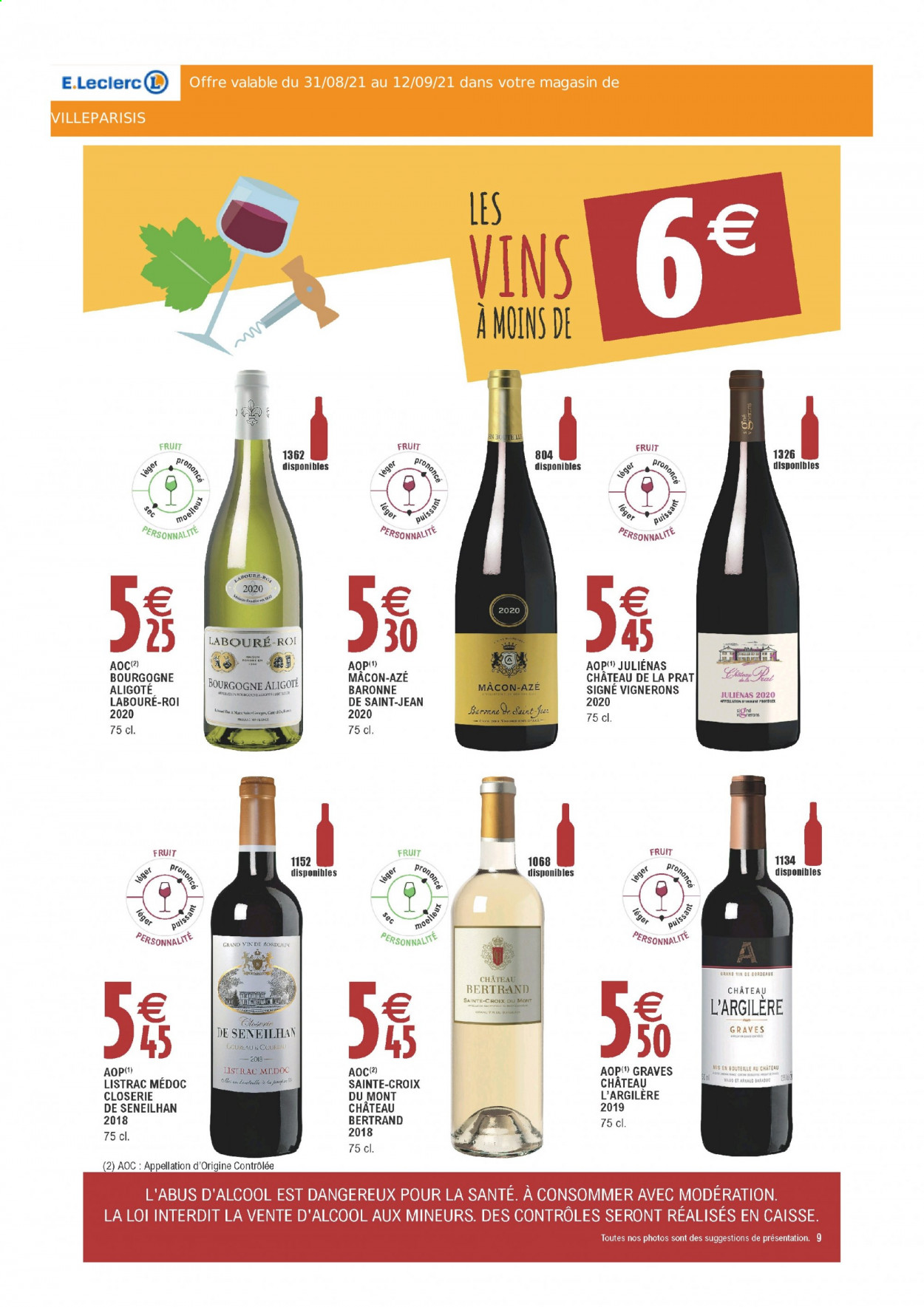 Catalogue E.Leclerc - 31/08/2021 - 12/09/2021. Page 9
