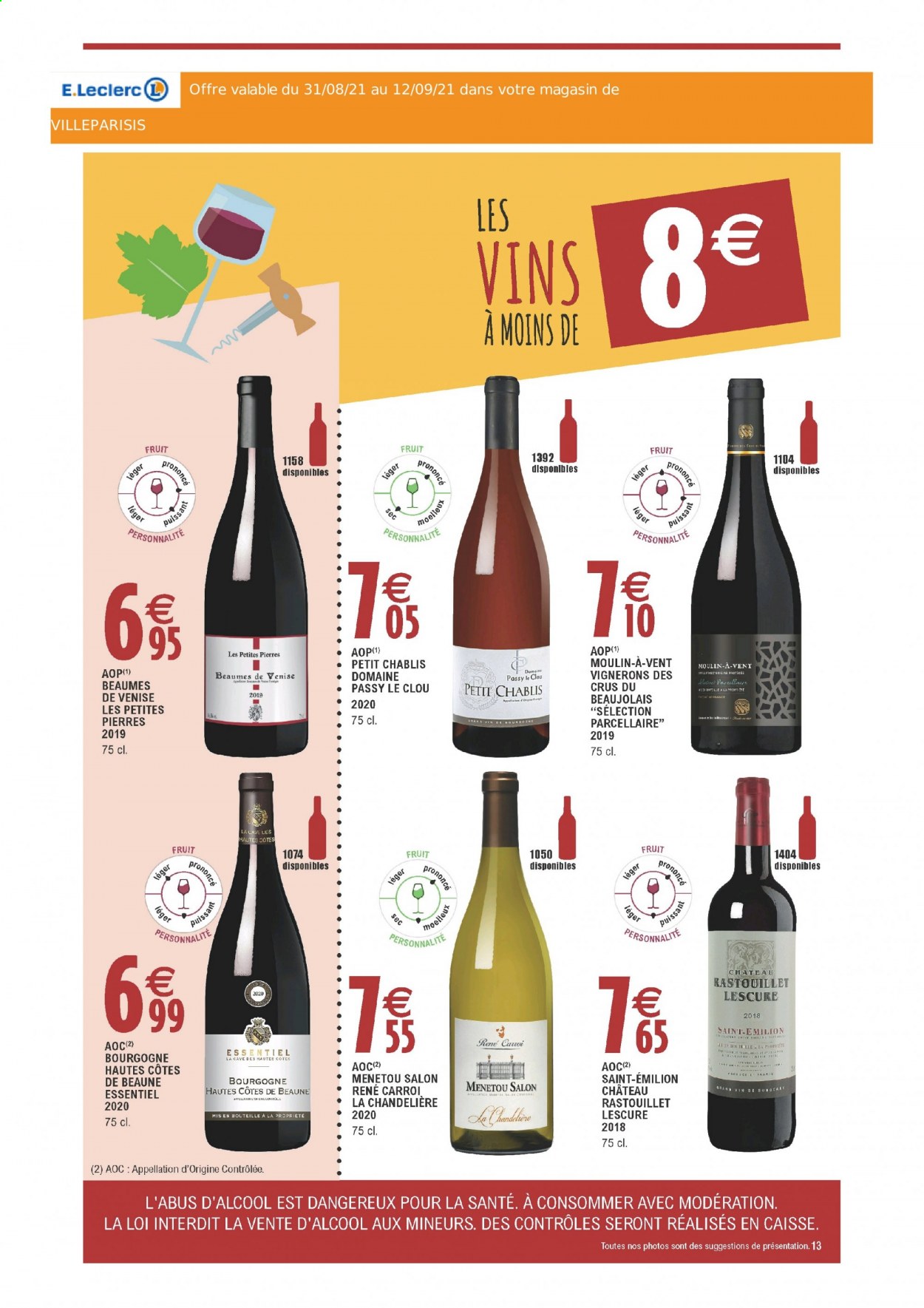 Catalogue E.Leclerc - 31/08/2021 - 12/09/2021. Page 13