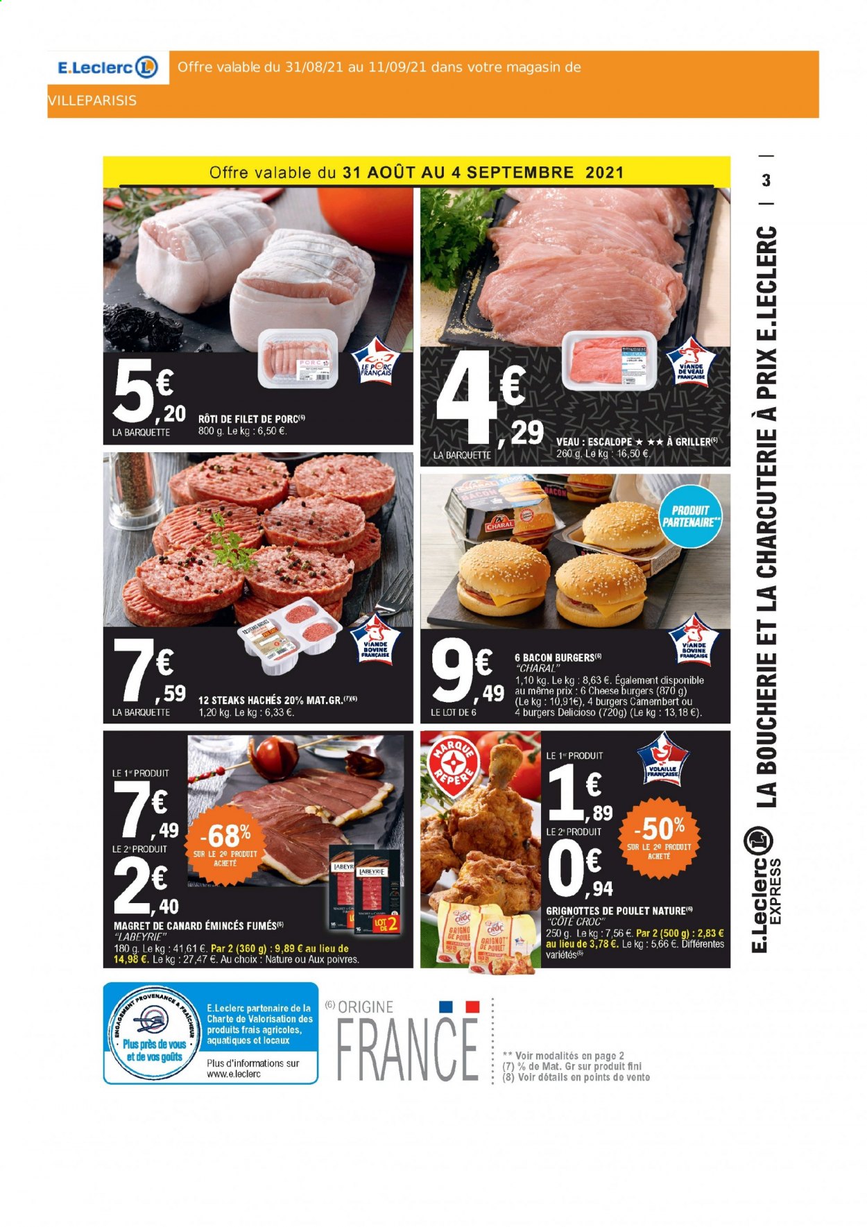 Catalogue E.Leclerc - 31/08/2021 - 11/09/2021. Page 3